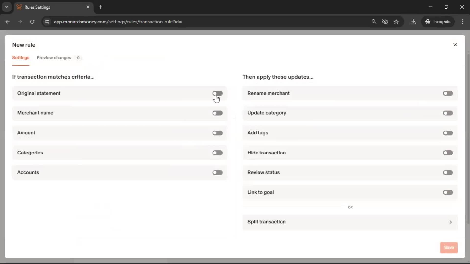 General browsing screenshot