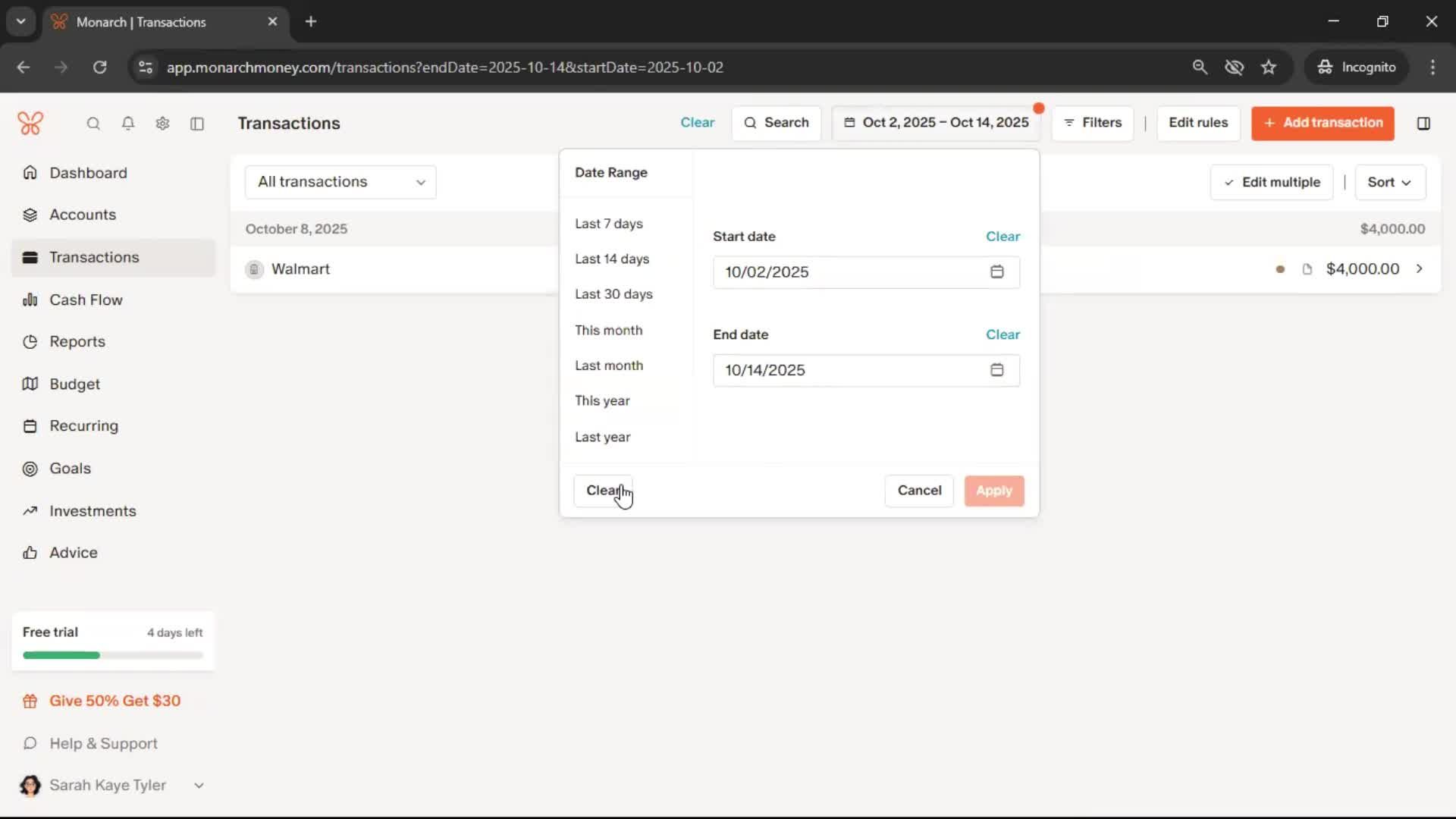 General browsing screenshot