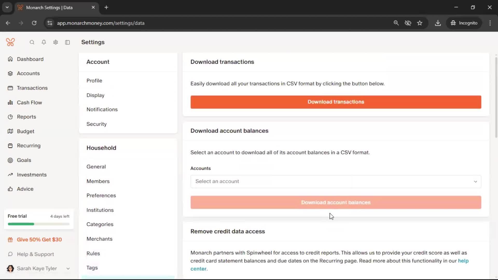 General browsing screenshot