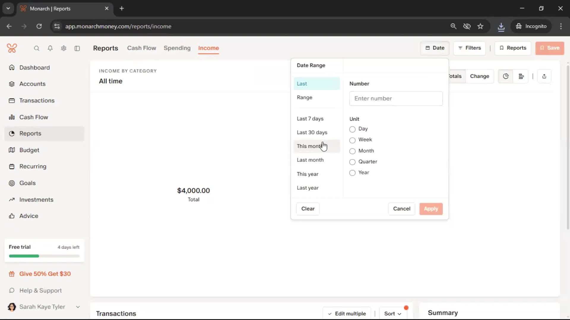 General browsing screenshot