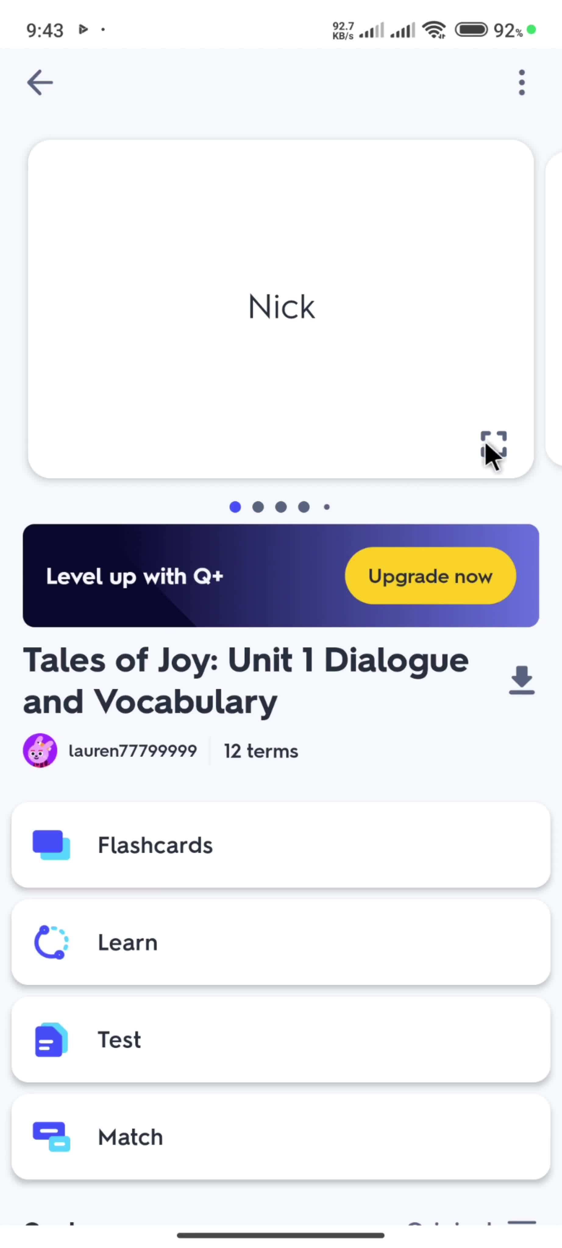 Generating study guide on Quizlet video thumbnail