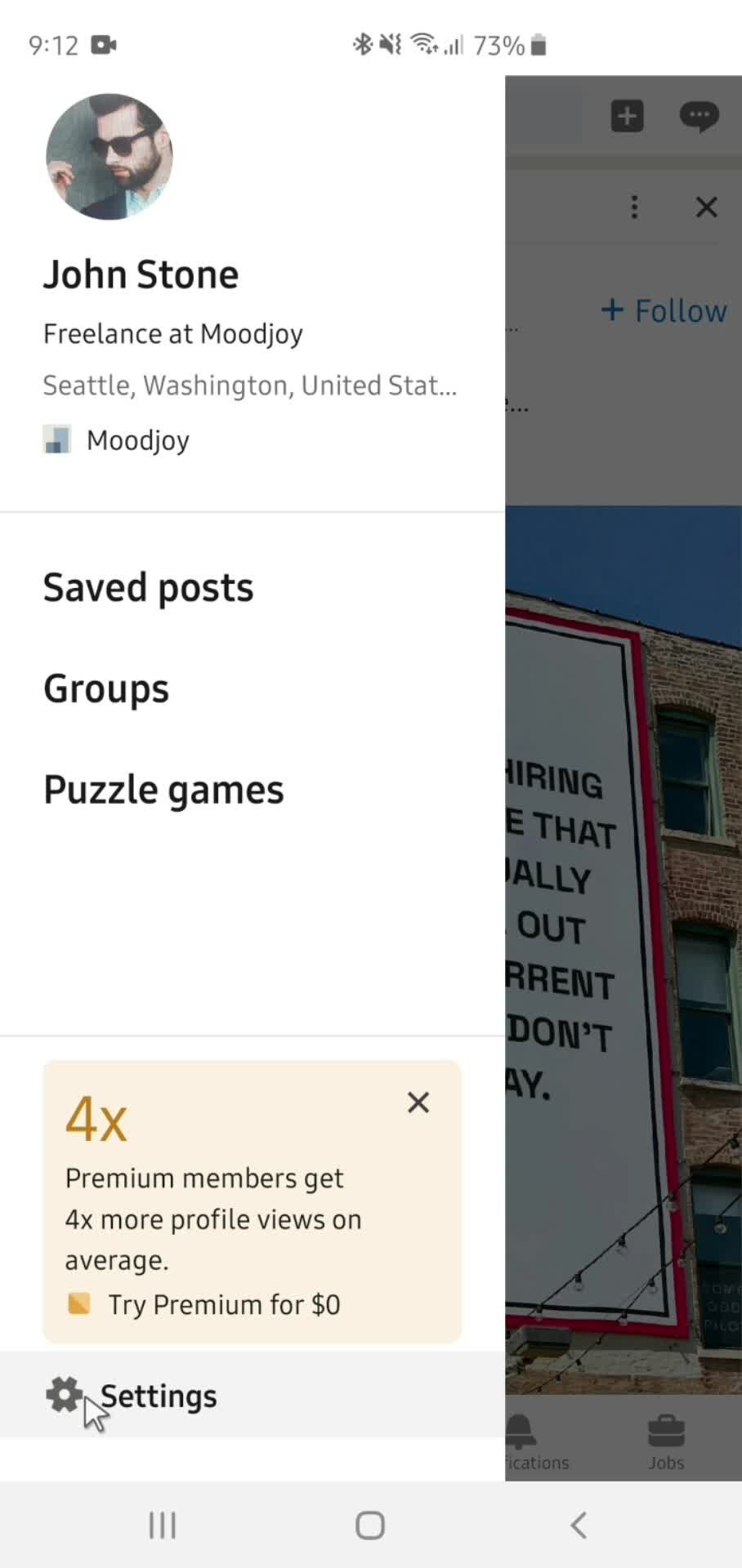 Help center screenshot