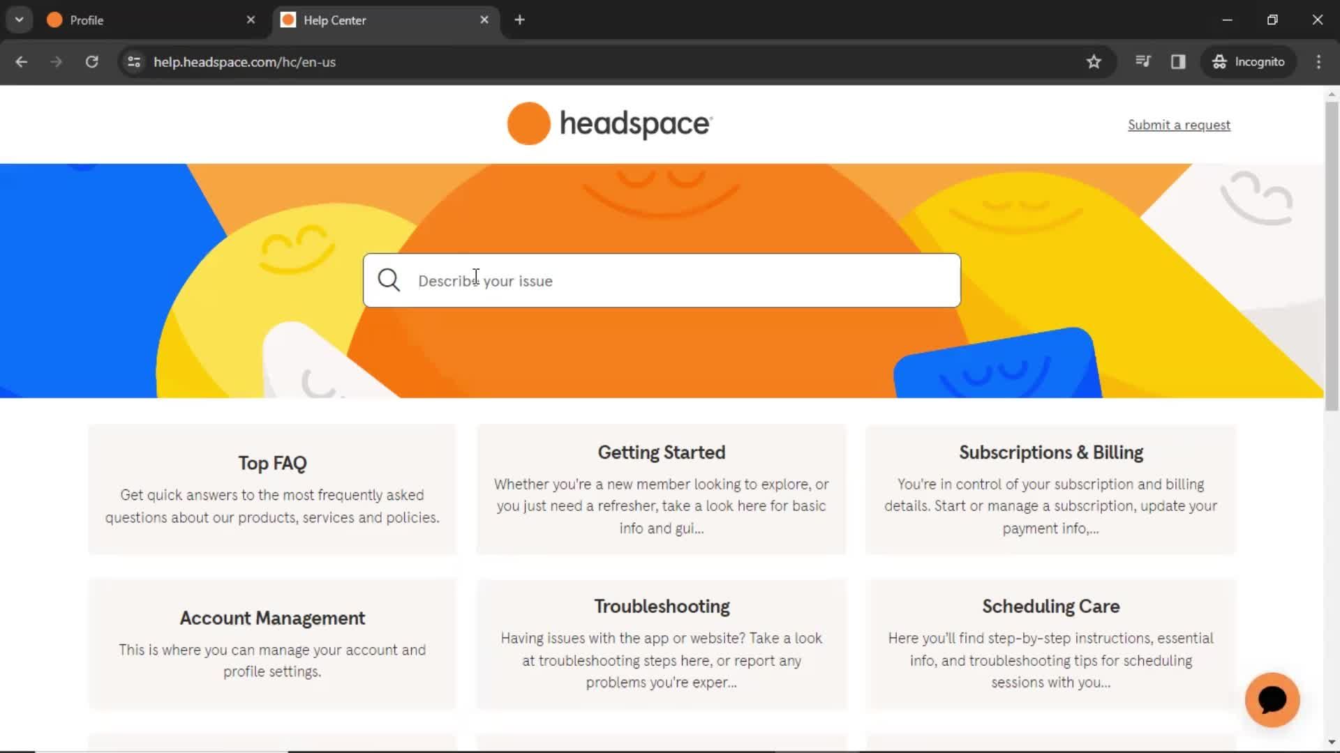 Help center on Headspace video thumbnail