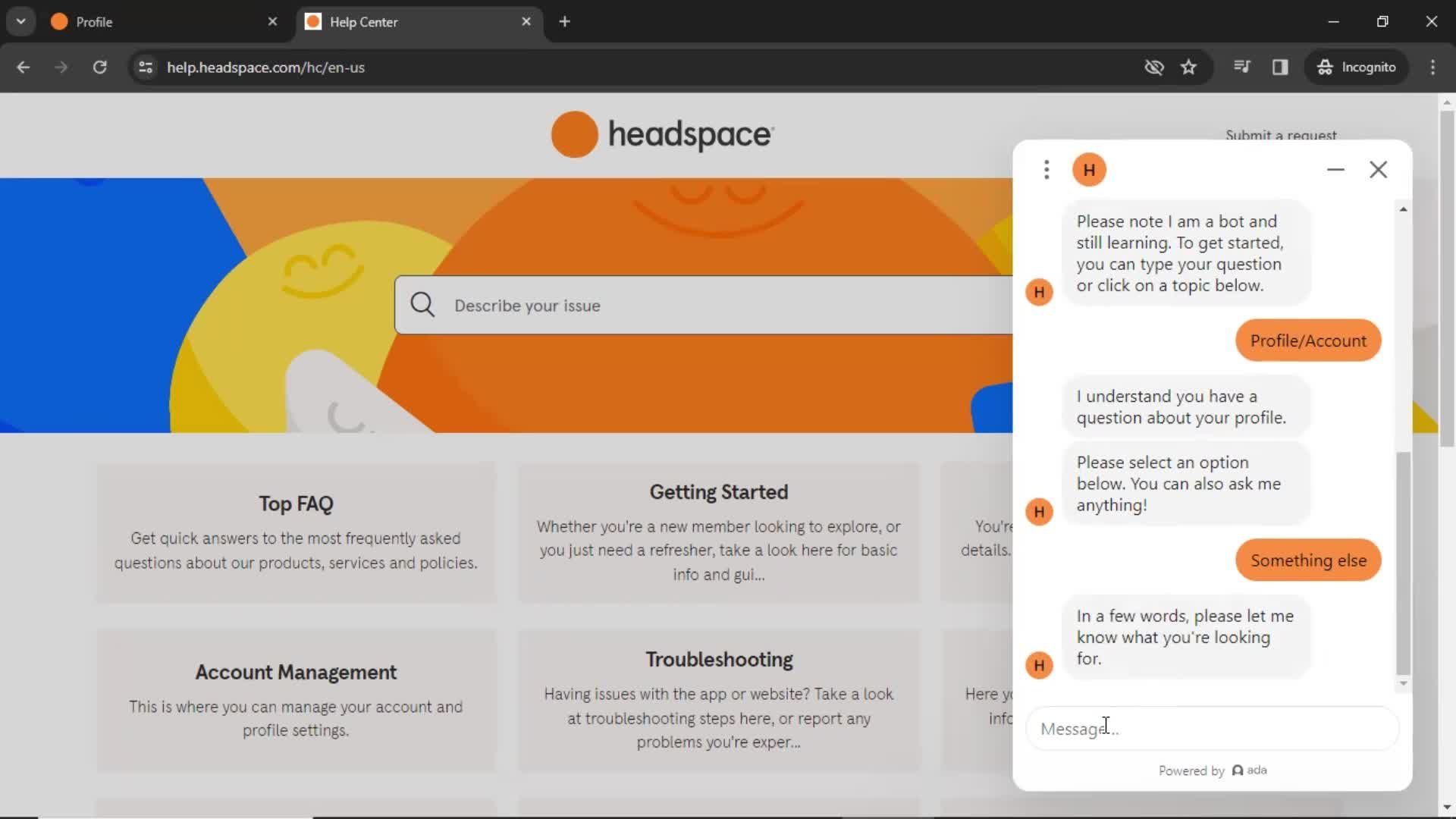 Help center on Headspace video thumbnail