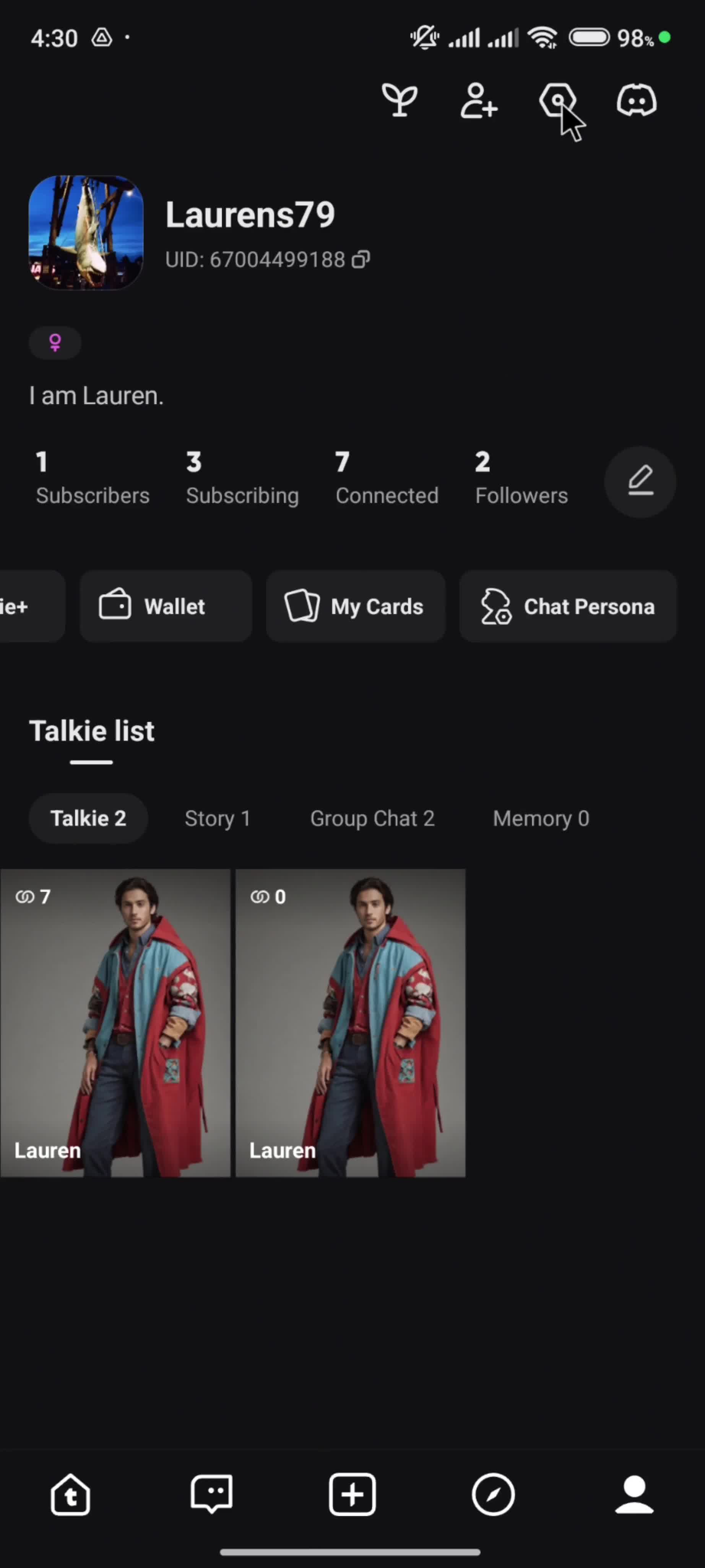Help center screenshot