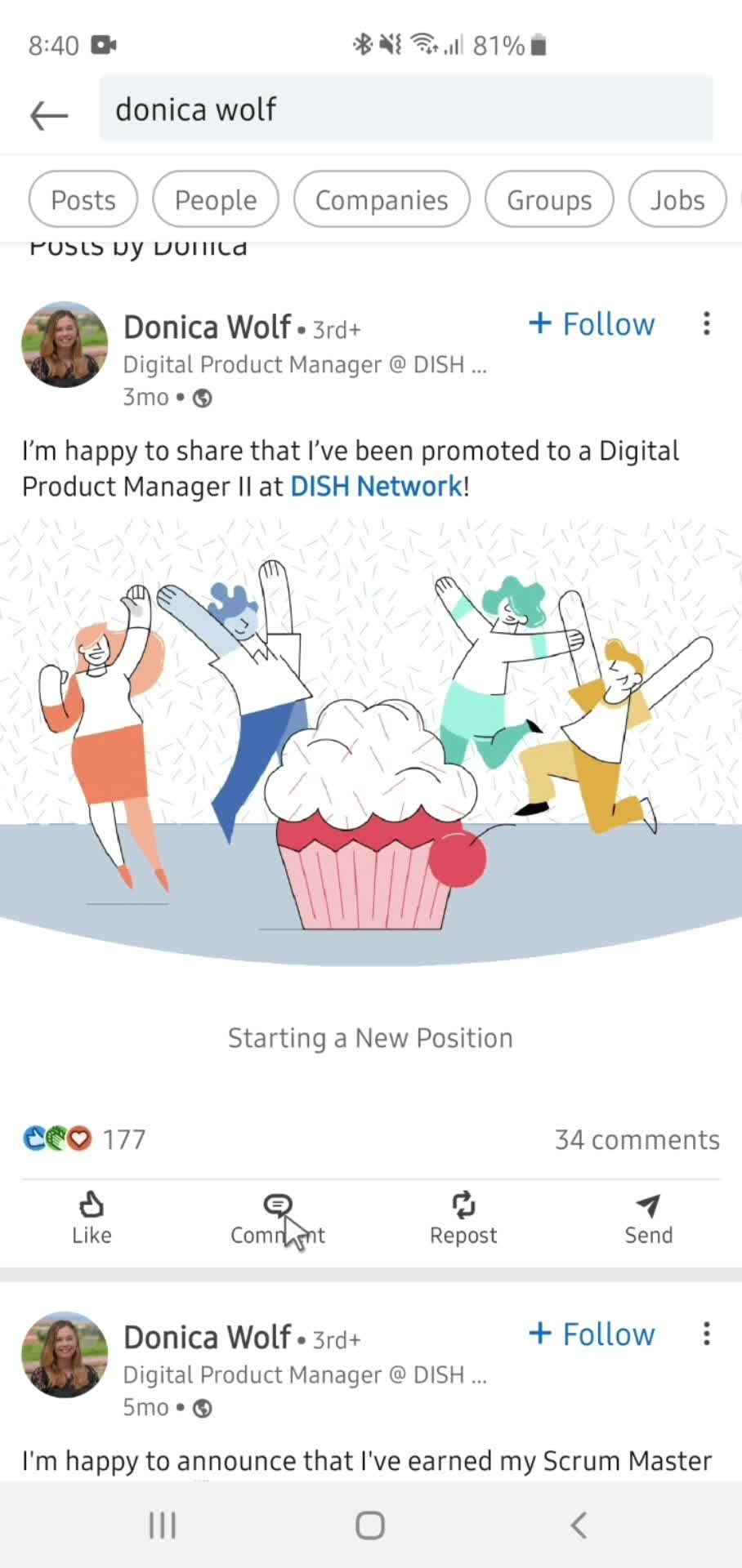 Commenting screenshot