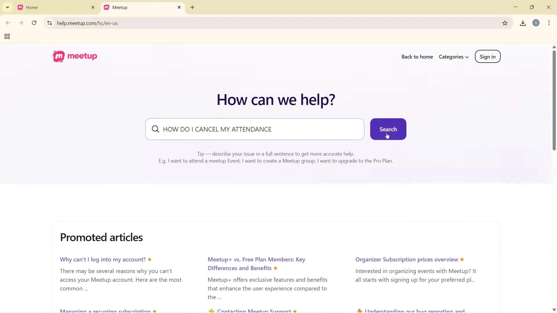 Help center on Meetup video thumbnail