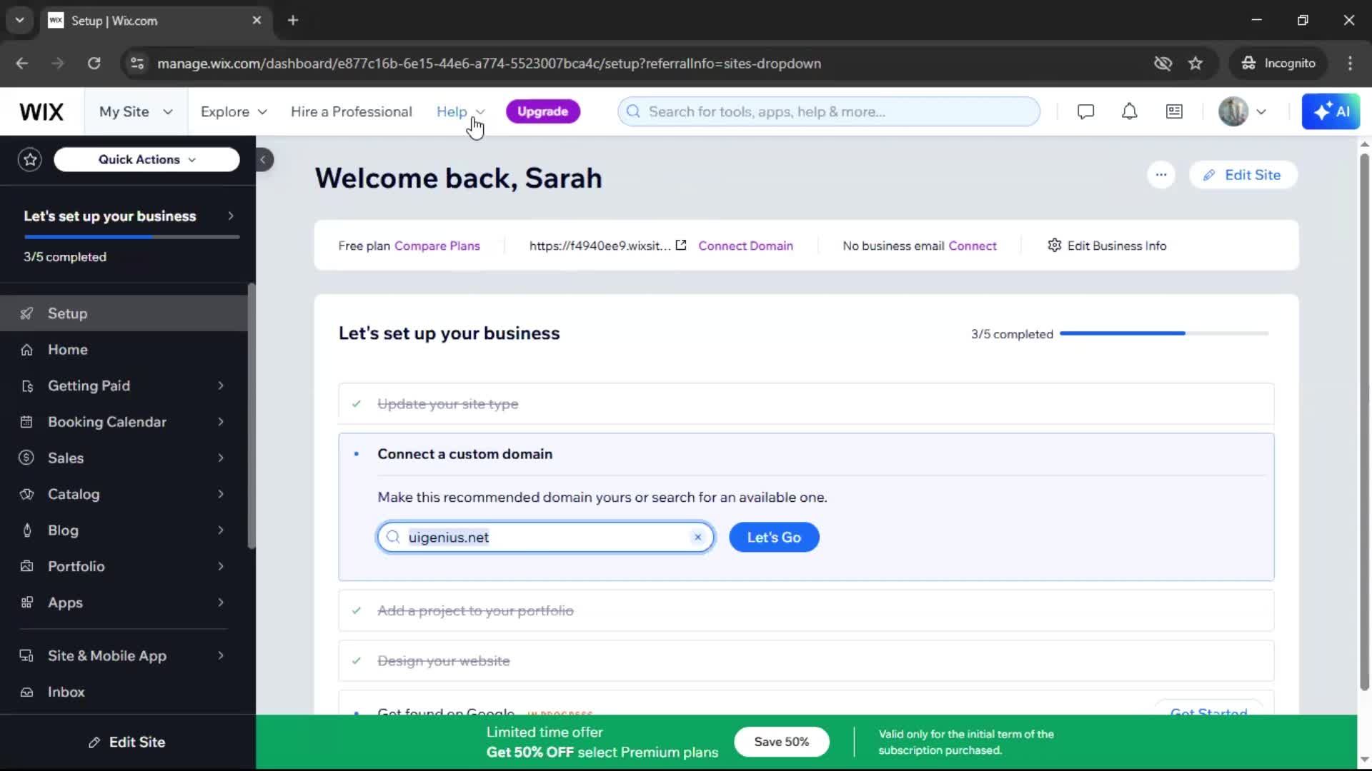 Help center on Wix video thumbnail