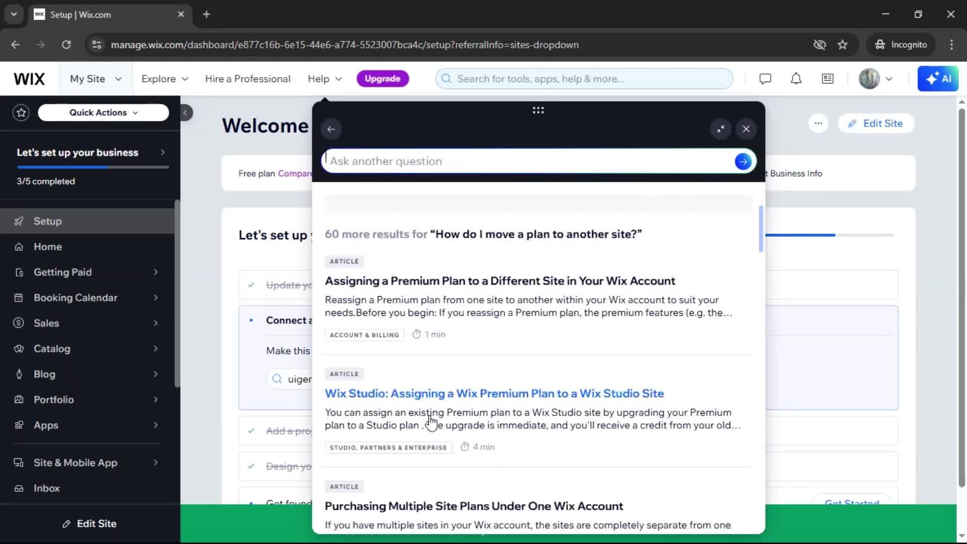 Help center on Wix video thumbnail