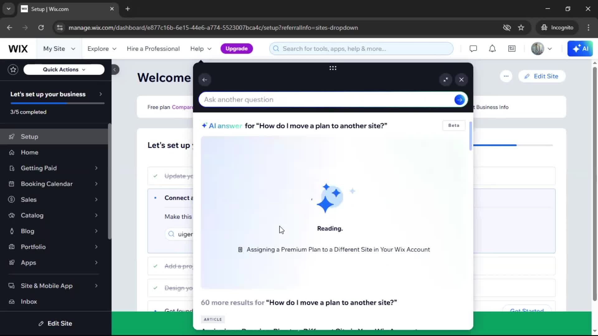 Help center on Wix video thumbnail