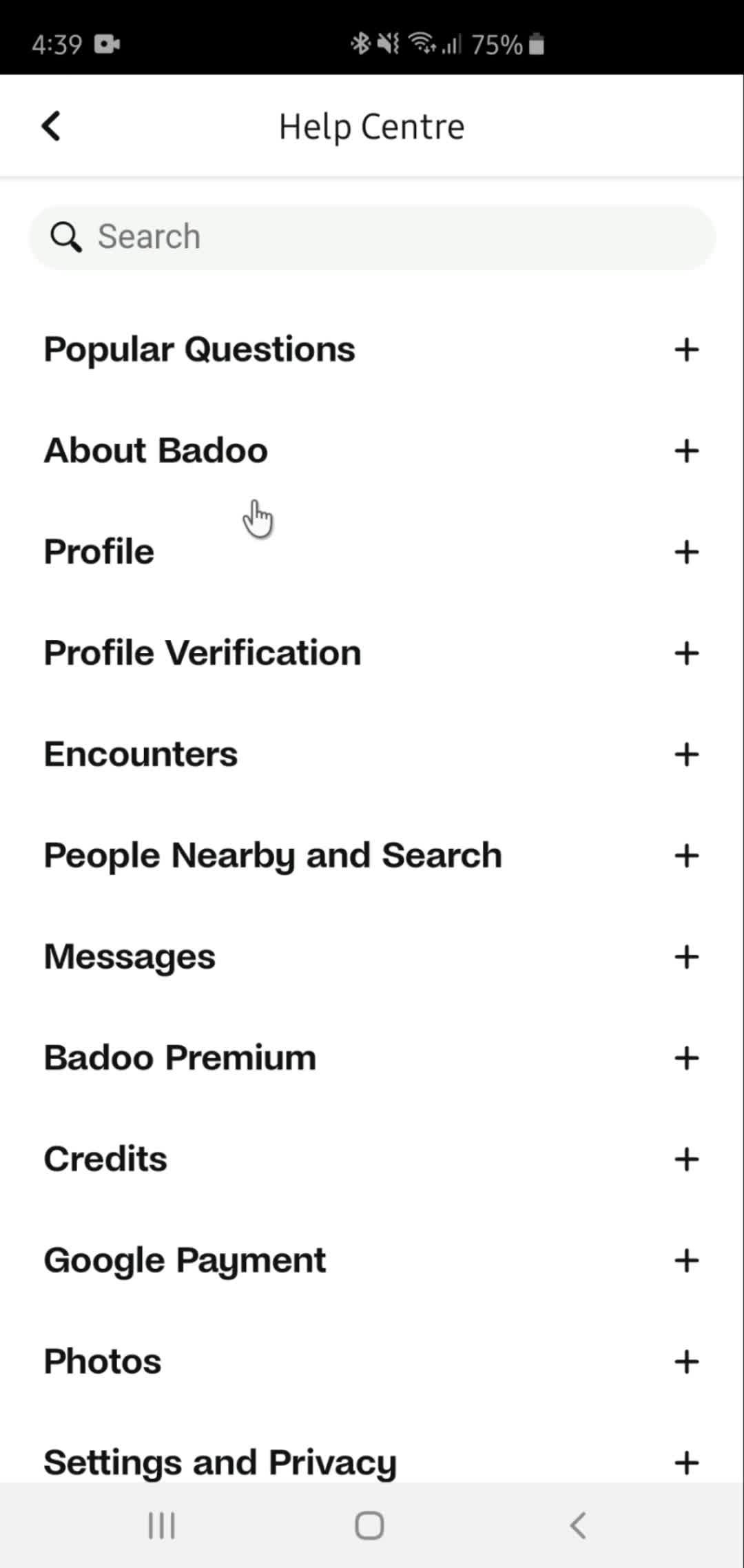 Help center on Badoo video thumbnail