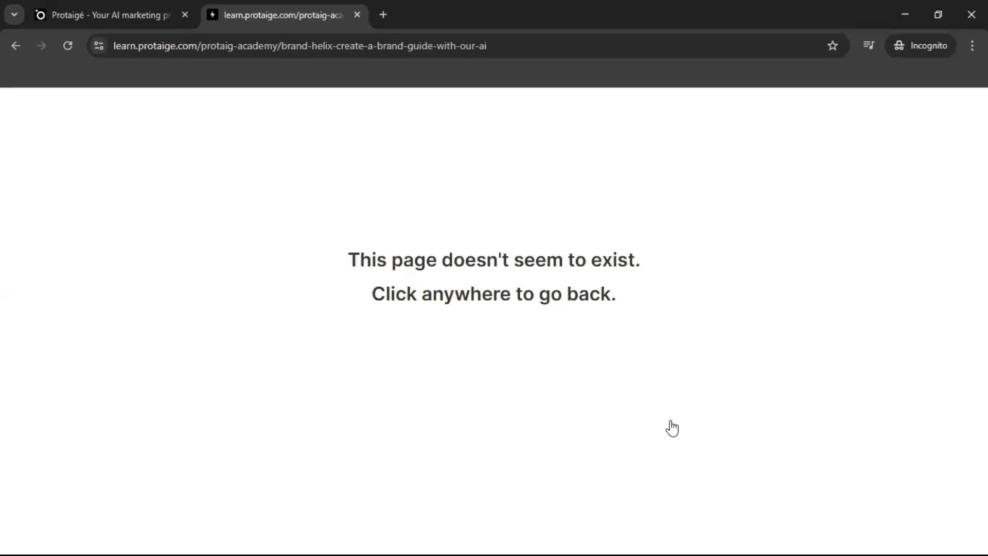 Help center screenshot