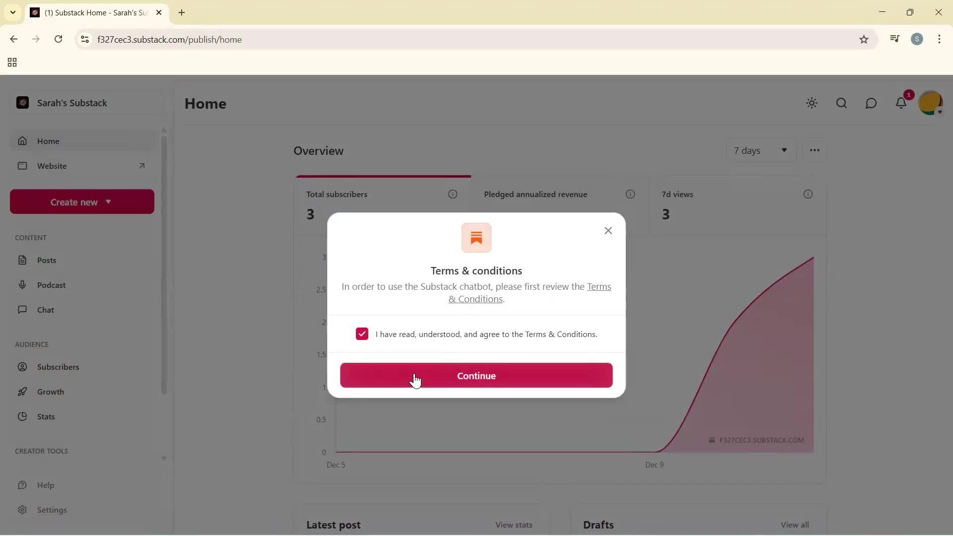 Help center screenshot