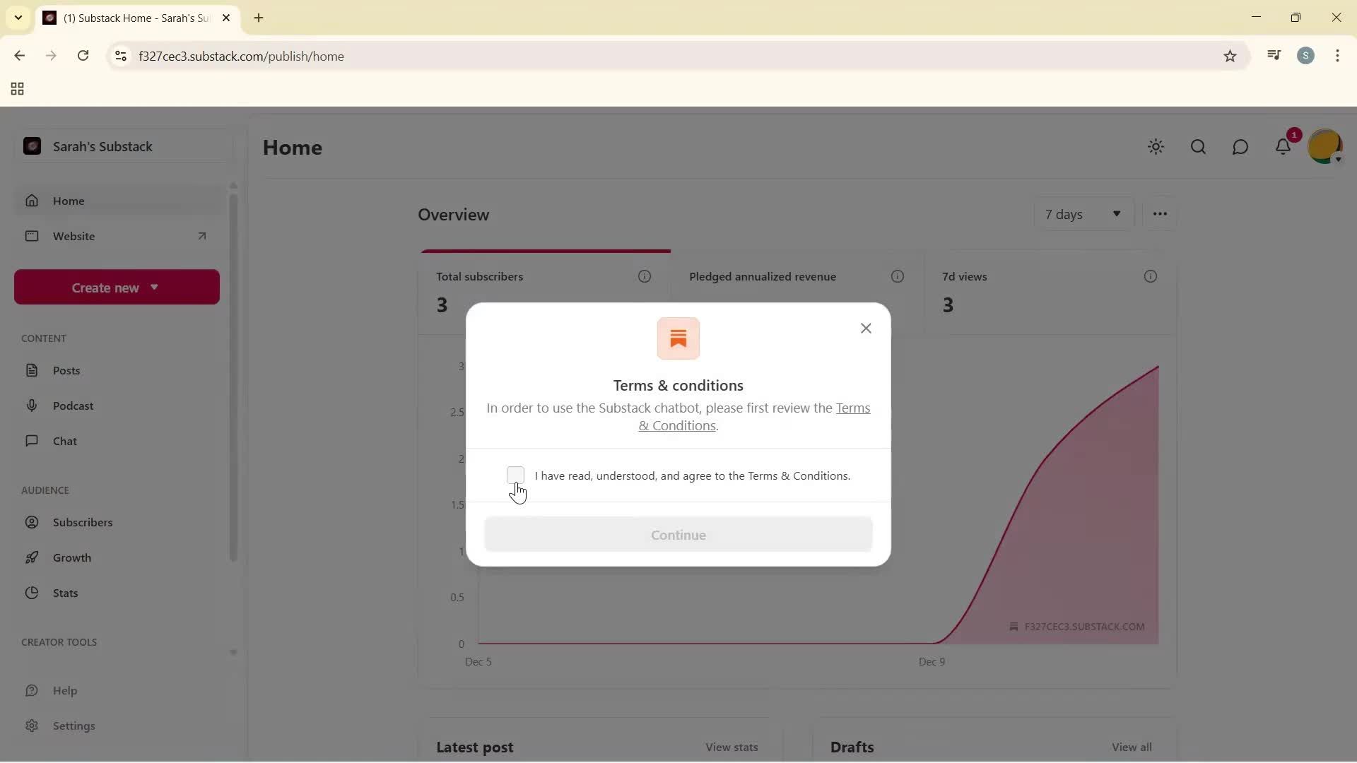 Help center screenshot