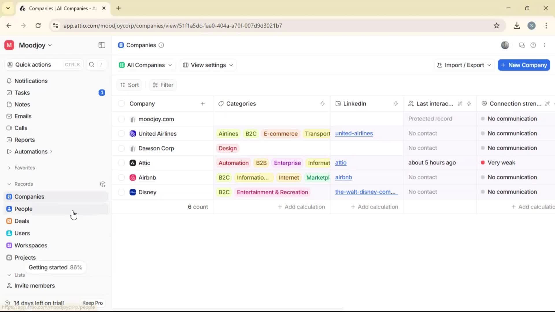 Importing data on Attio video thumbnail