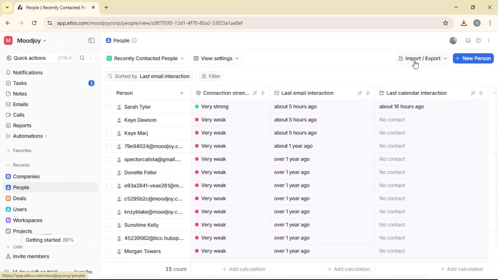 Importing data on Attio video thumbnail