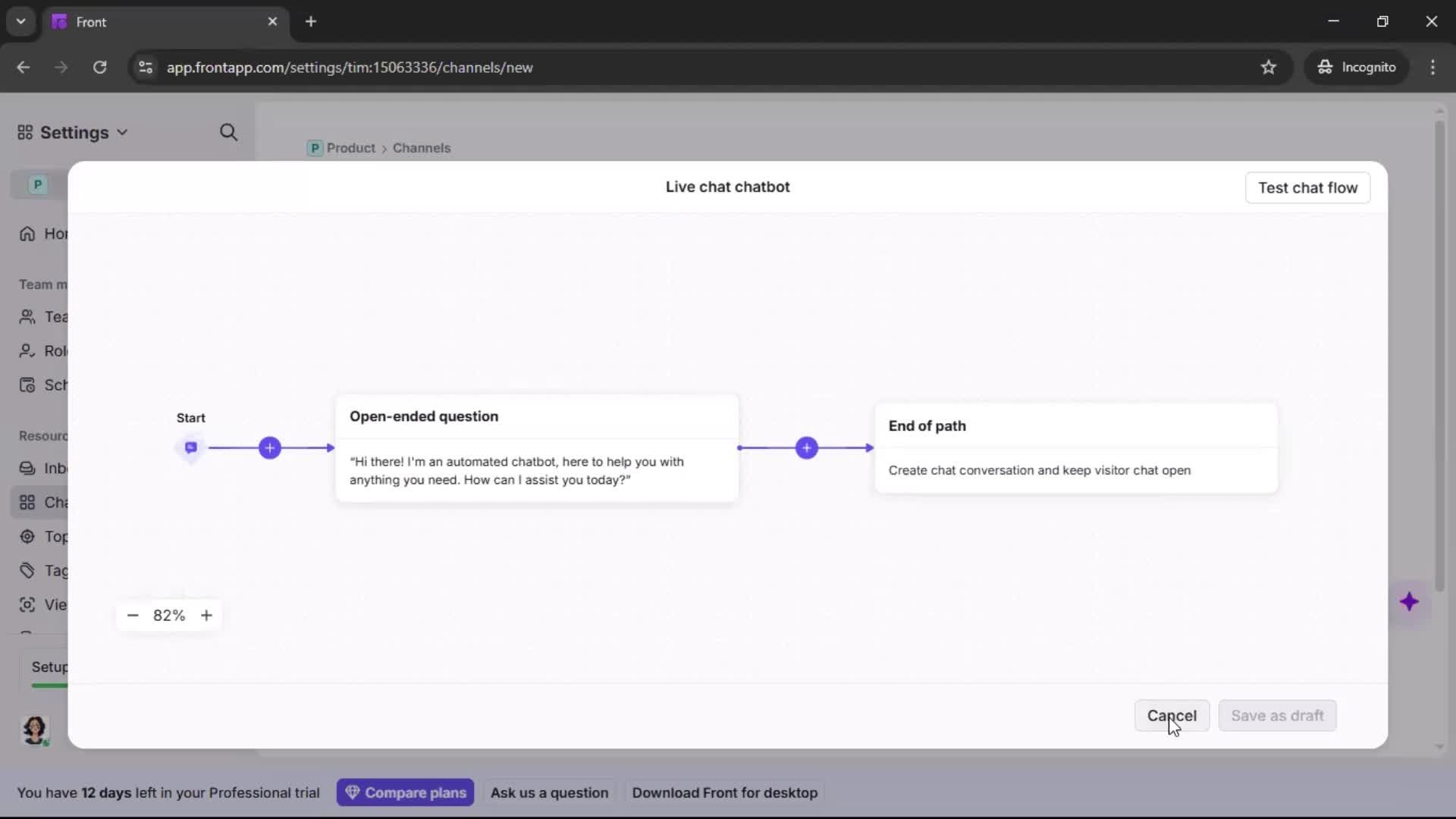 Installing a widget screenshot