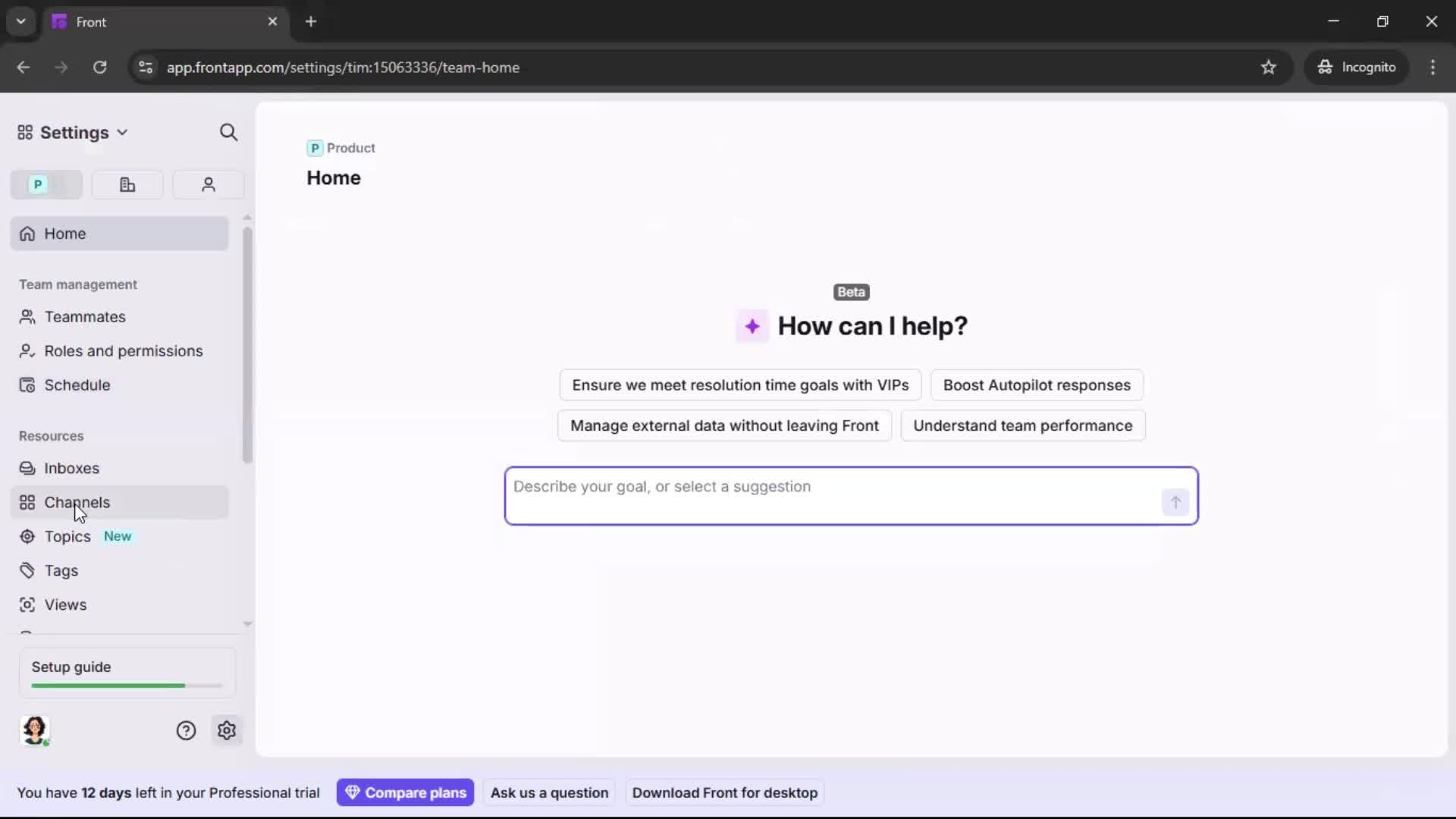 Installing a widget screenshot