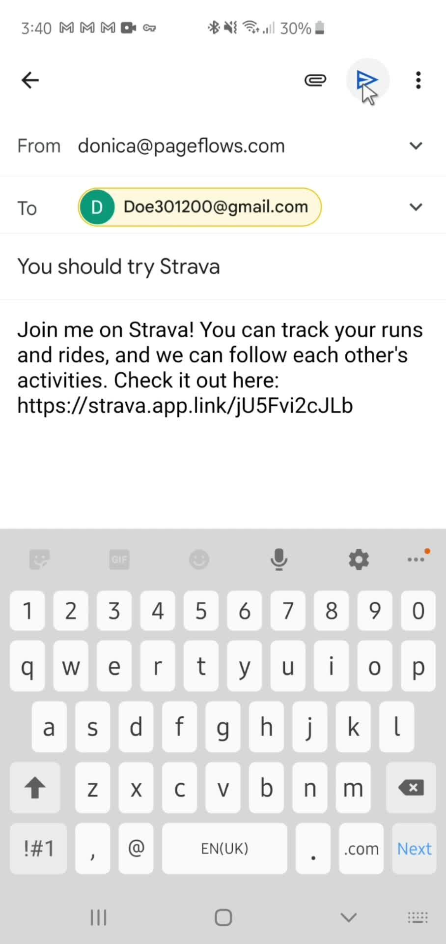 Inviting people on Strava video thumbnail