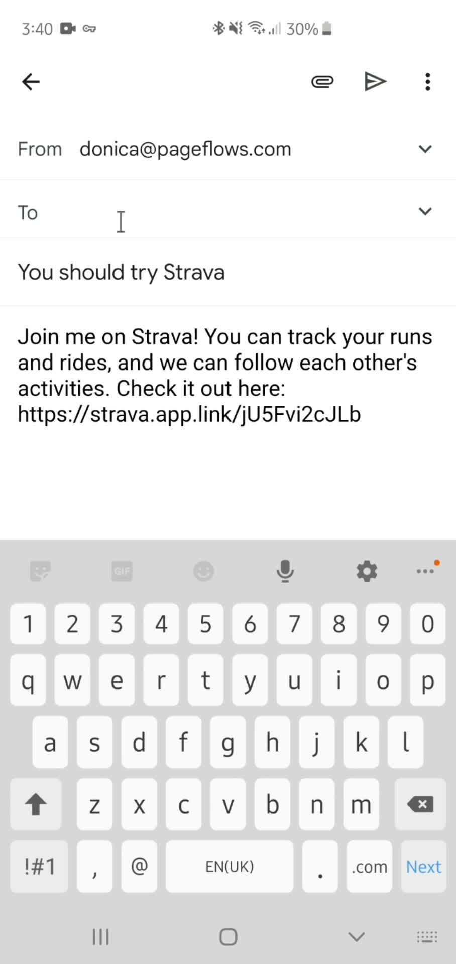 Inviting people on Strava video thumbnail