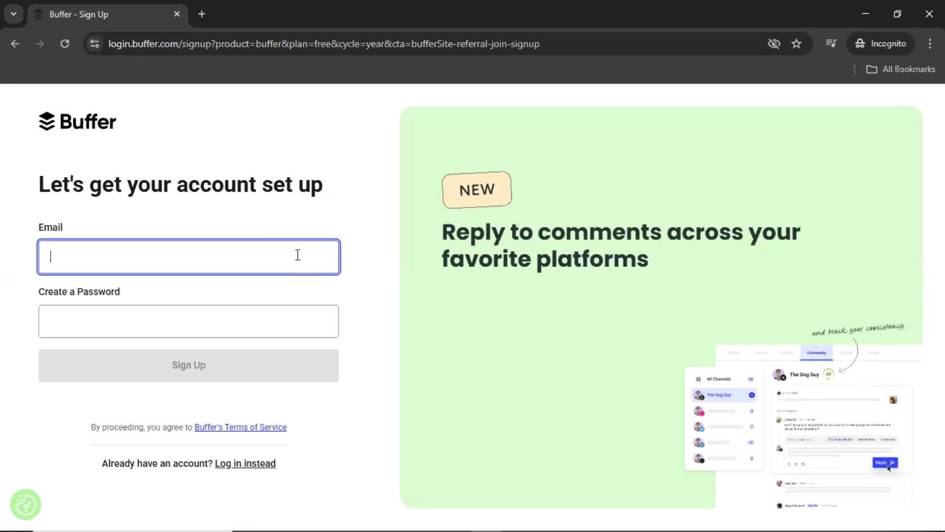 Inviting people screenshot