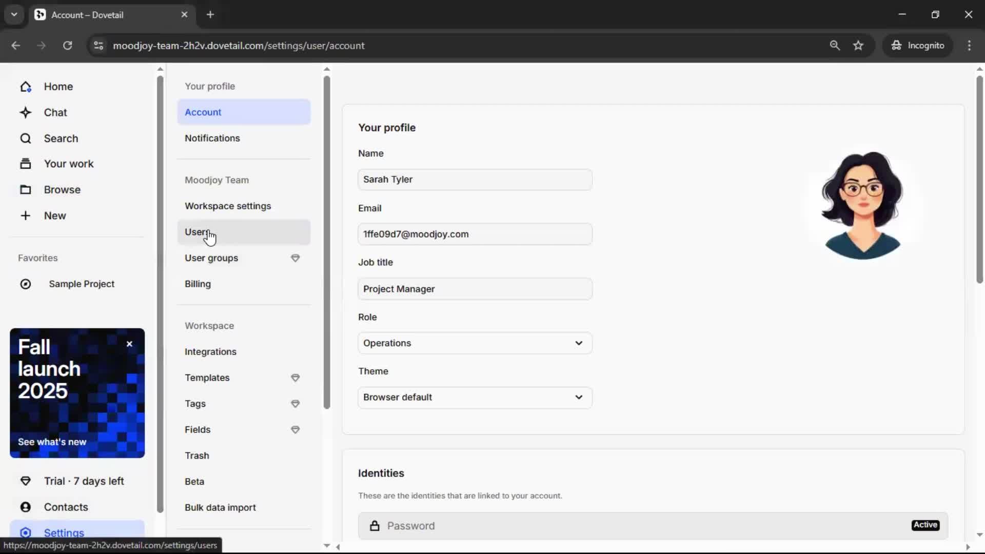 Inviting people screenshot