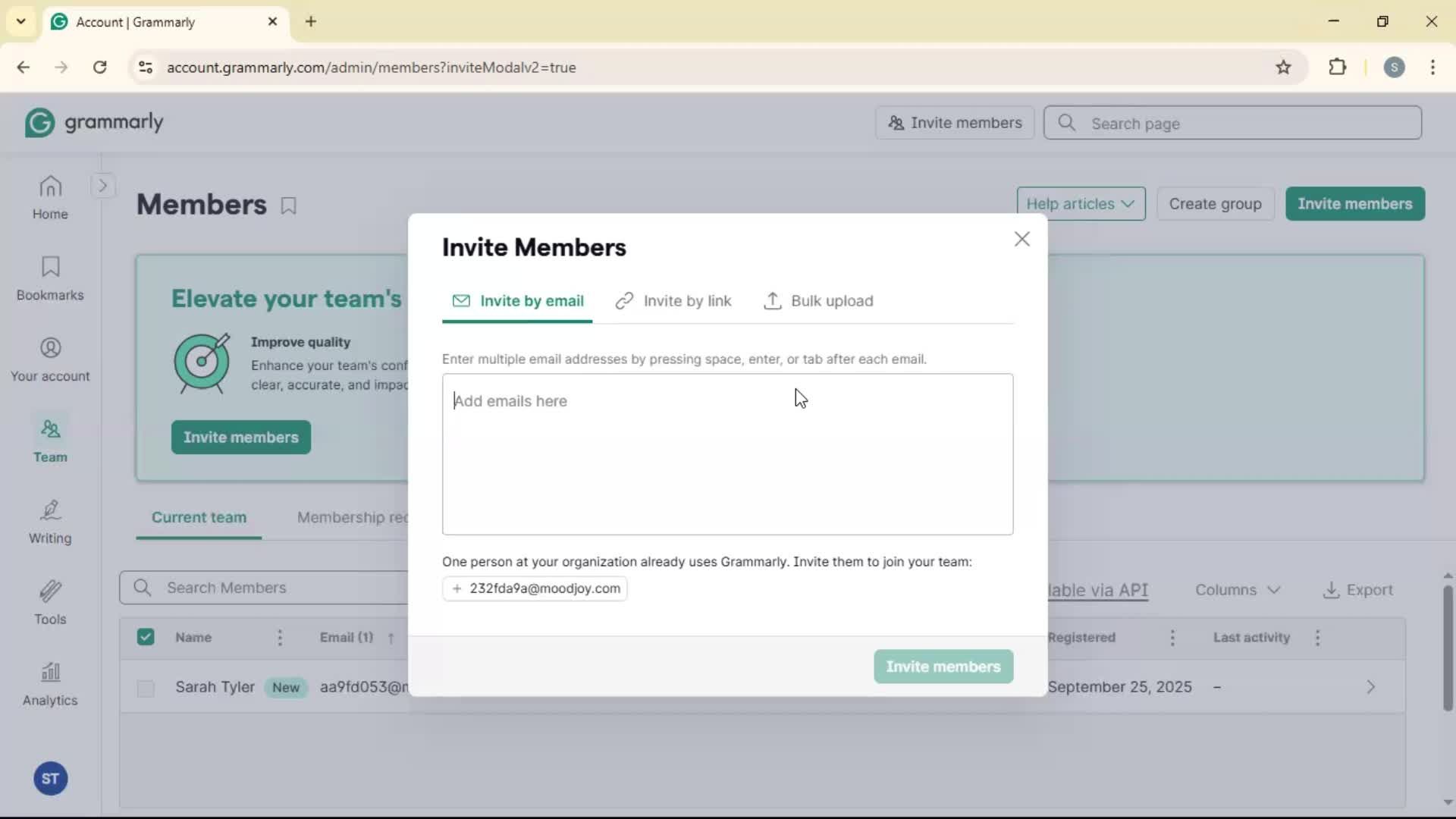 Inviting people on Grammarly video thumbnail