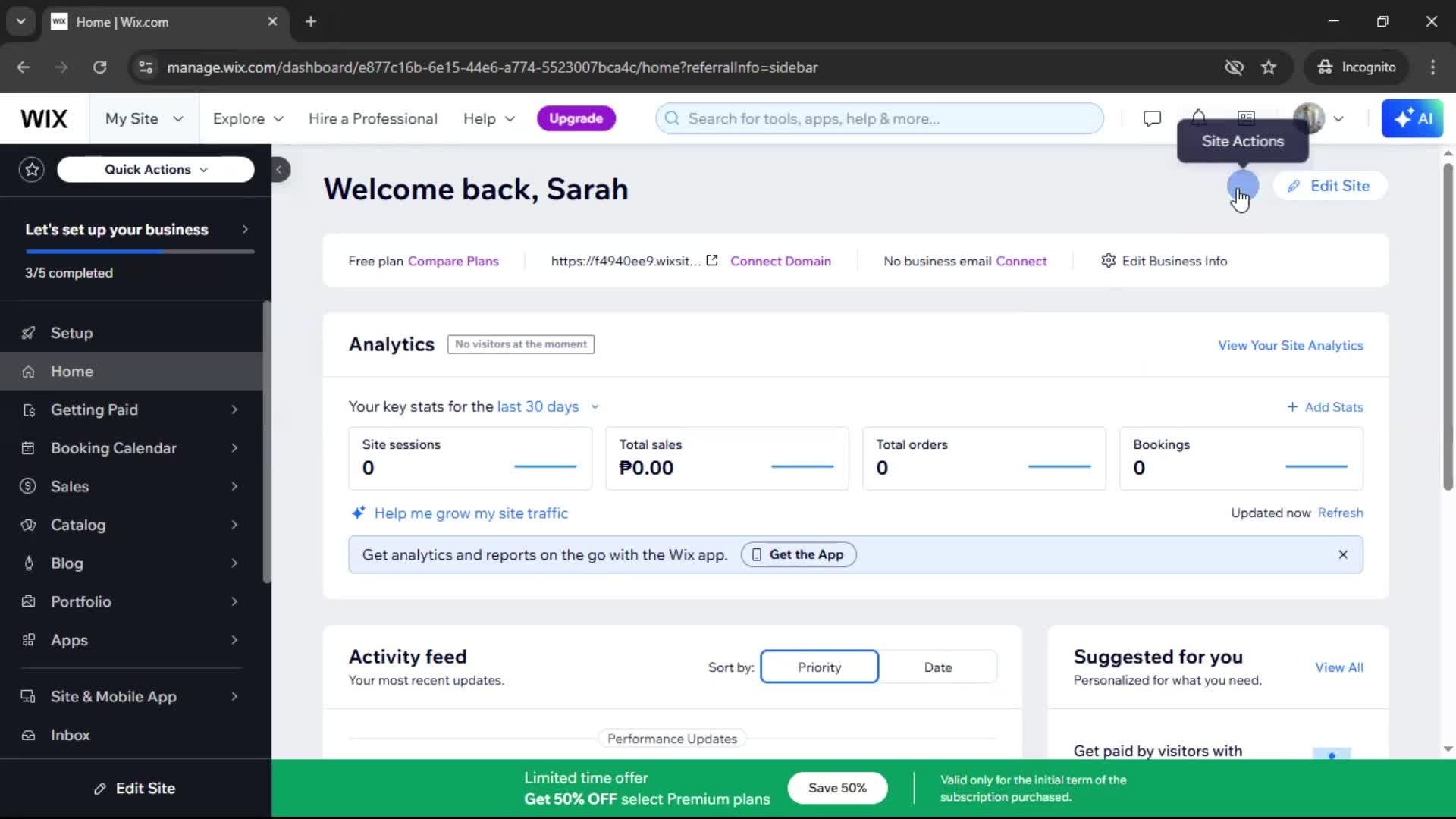 Inviting people on Wix video thumbnail