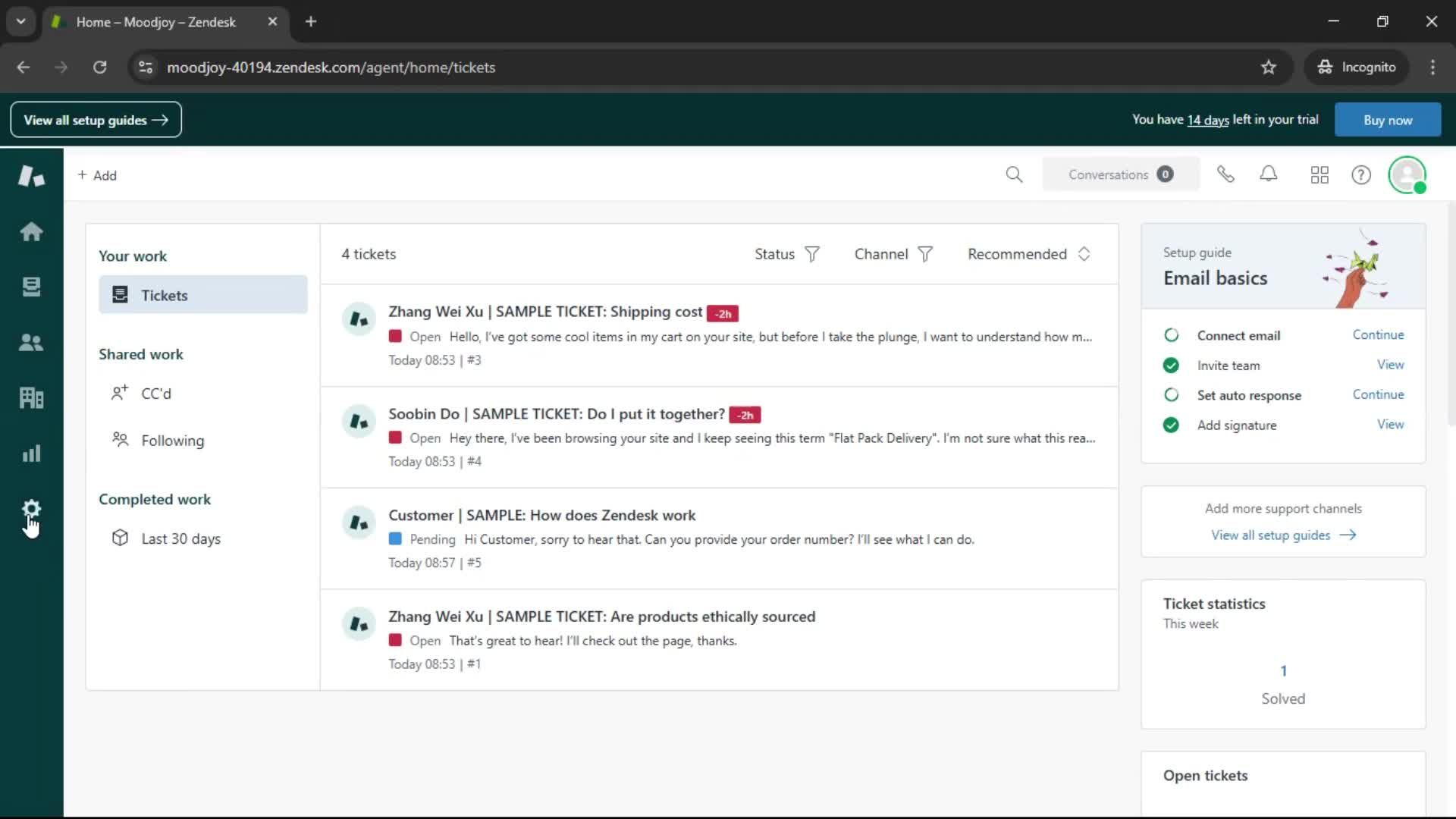 Inviting people on Zendesk video thumbnail