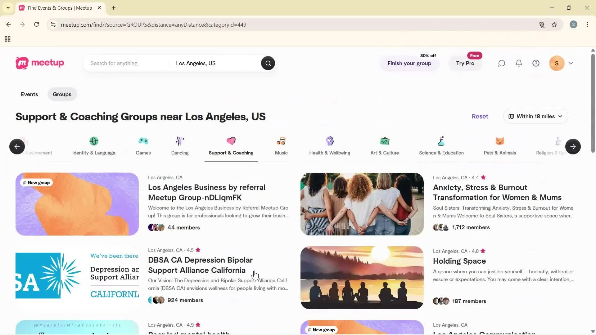 Joining a group on Meetup video thumbnail