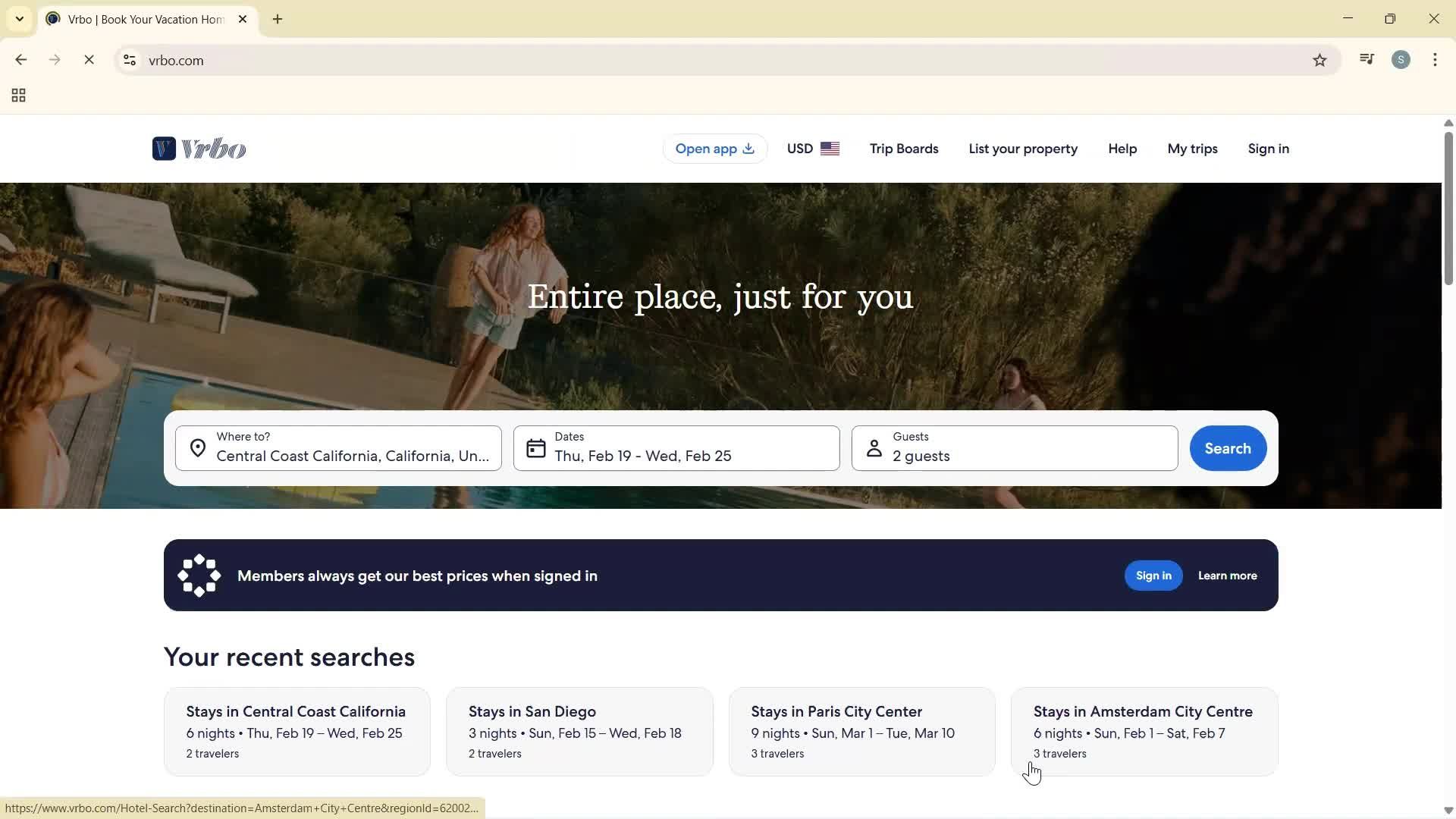 Logging out screenshot