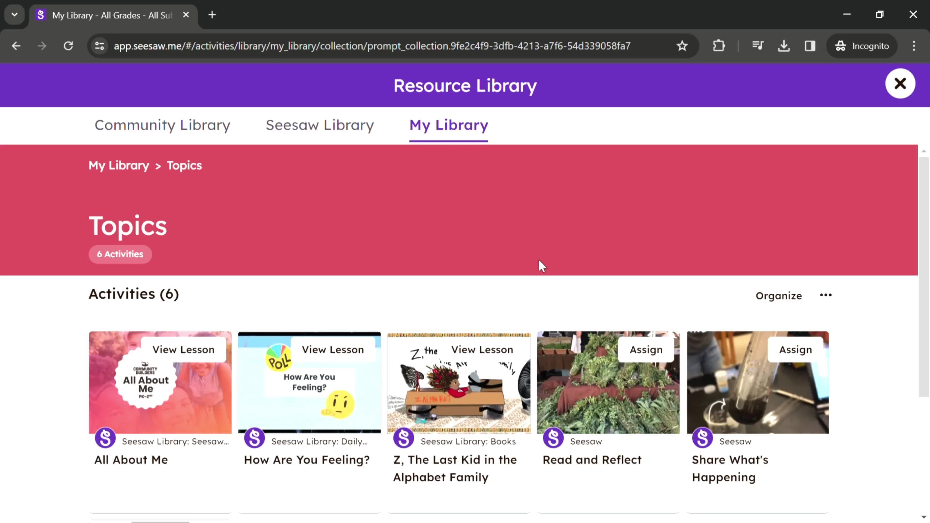 Adding to collections on Seesaw video thumbnail