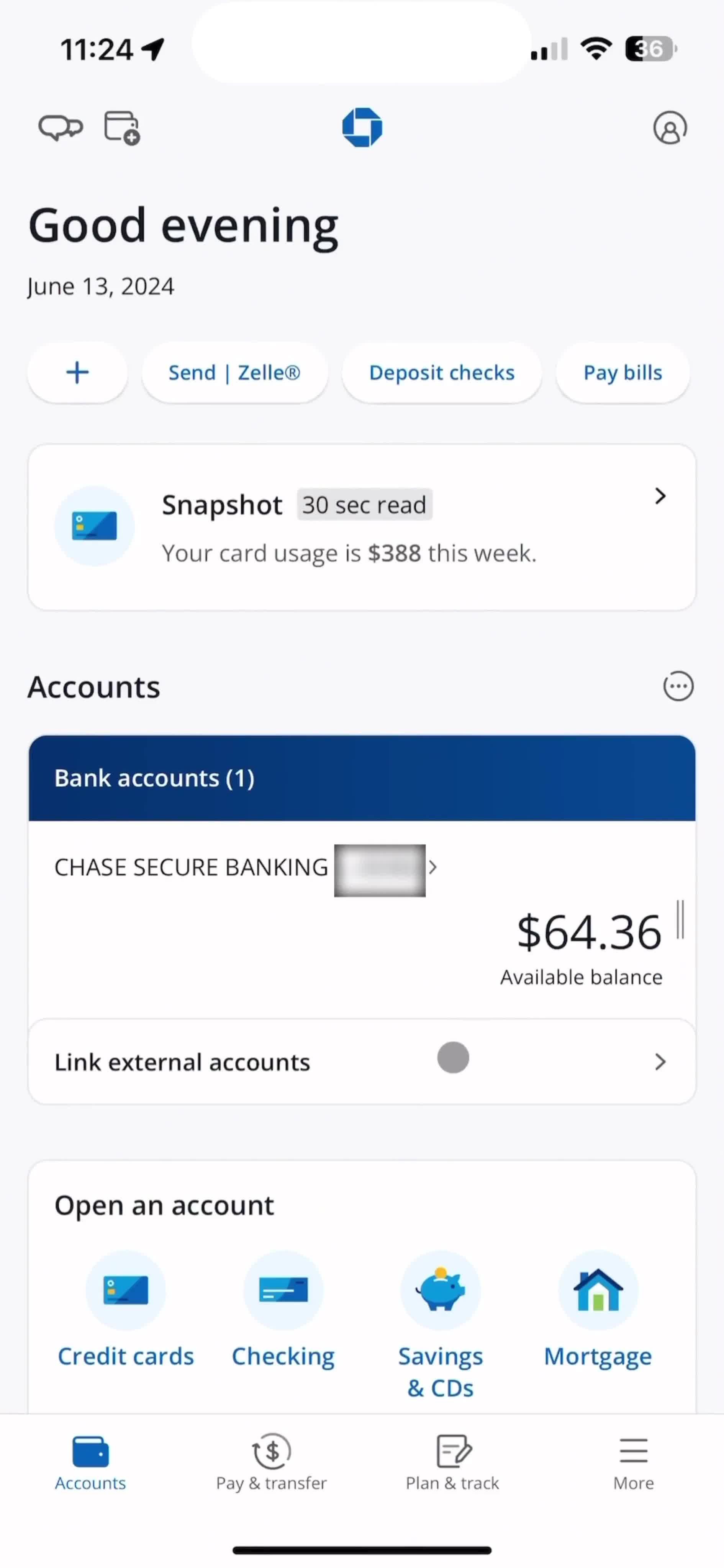 Linking external accounts on Chase video thumbnail