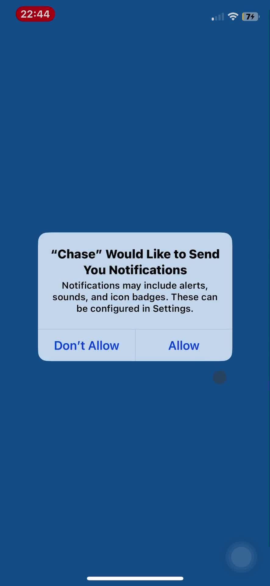 Logging in on Chase video thumbnail