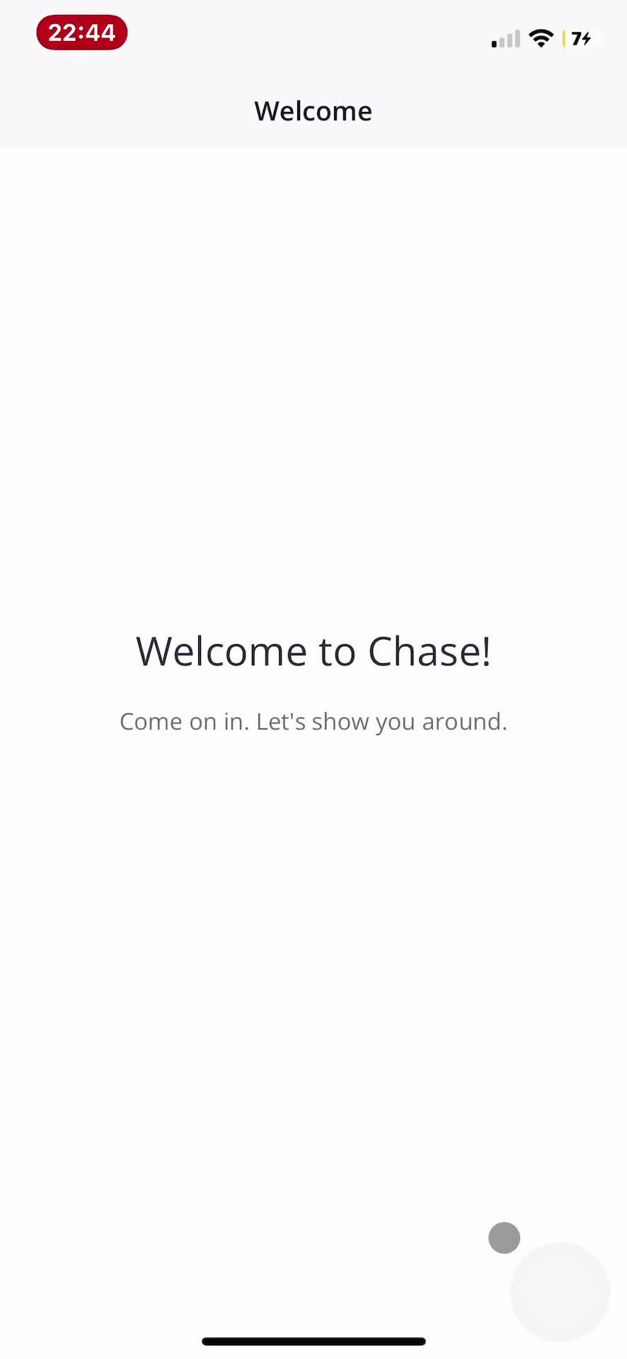 Logging in on Chase video thumbnail