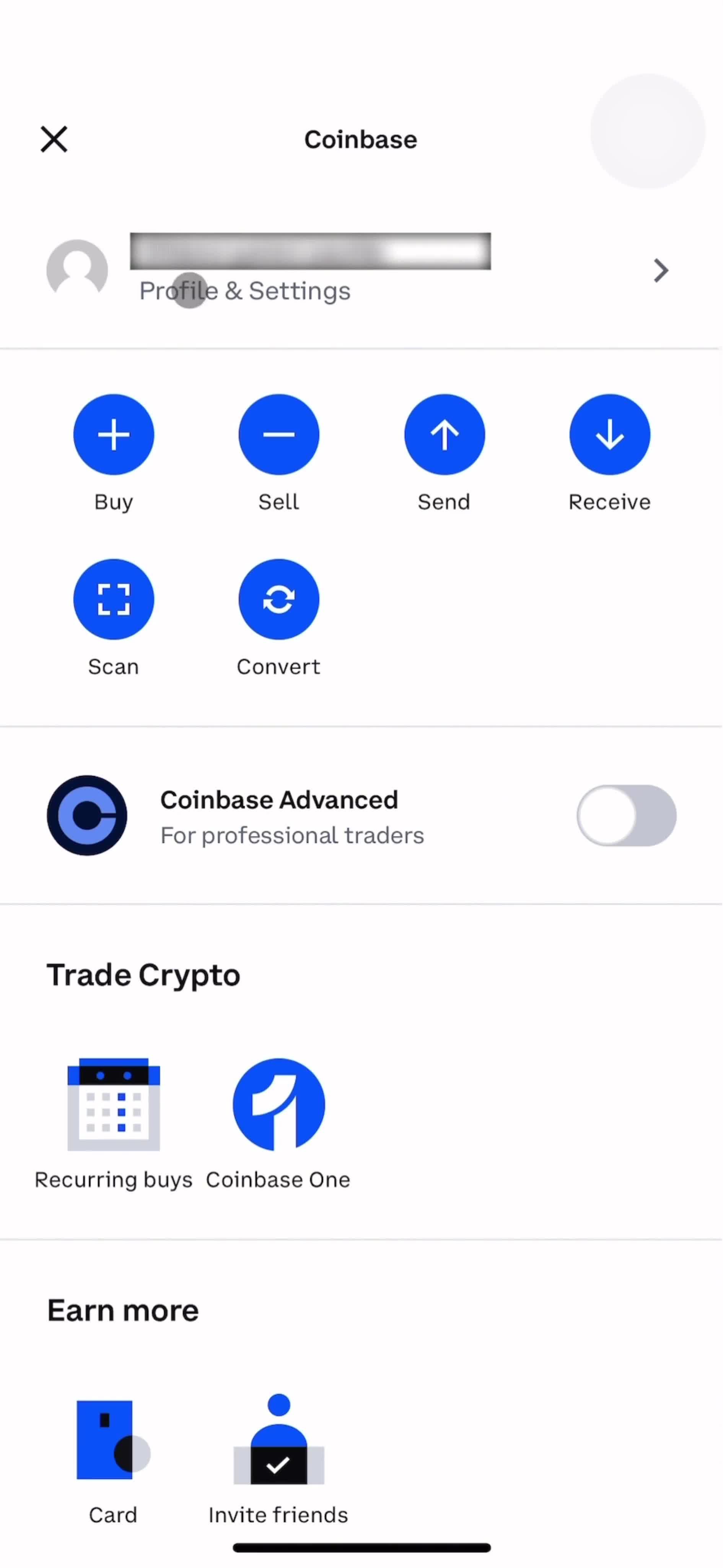 Logging out on Coinbase video thumbnail