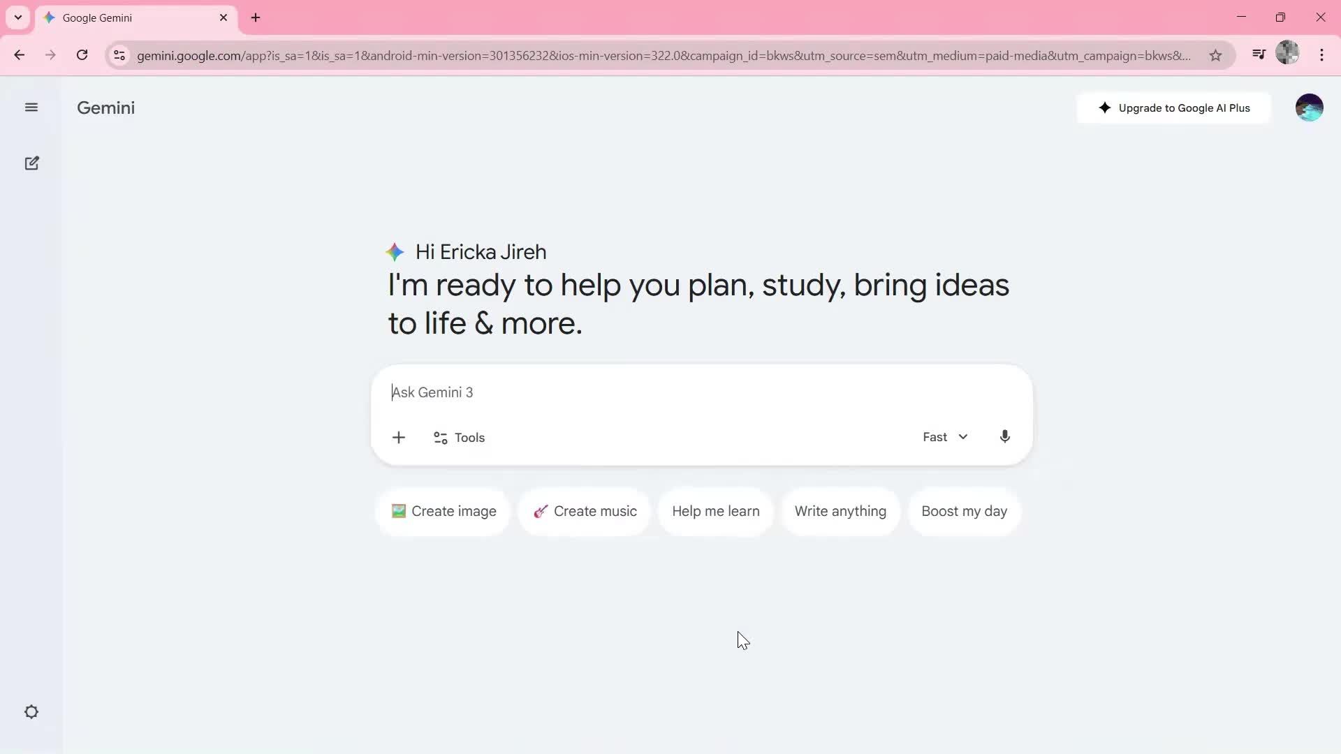 Logging in screenshot