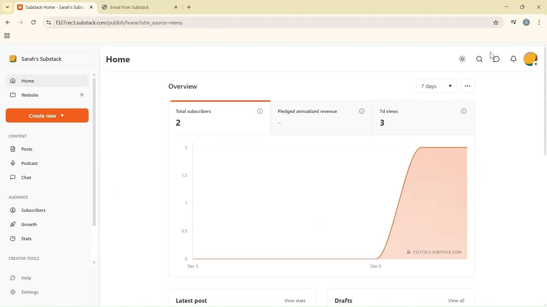 Logging in screenshot