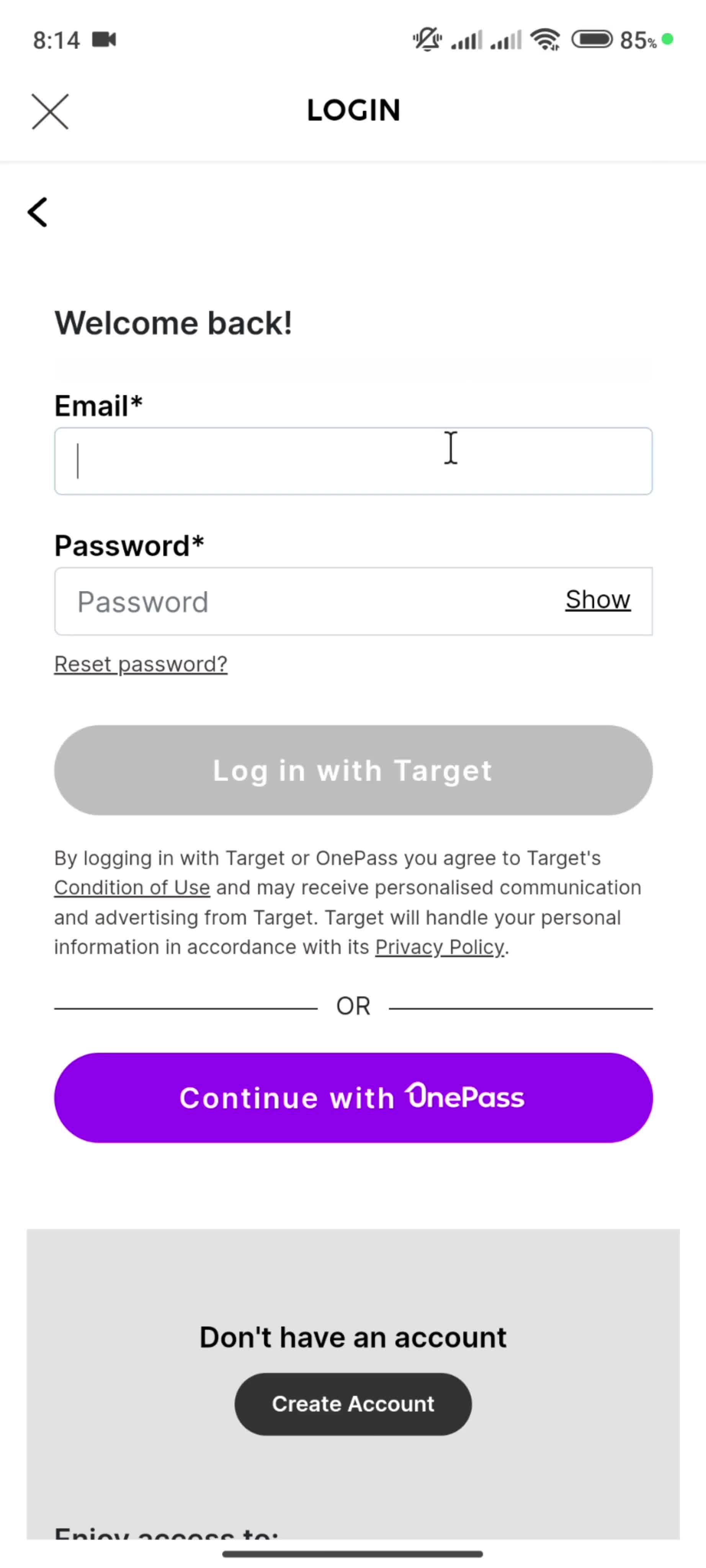 Logging in on Target video thumbnail