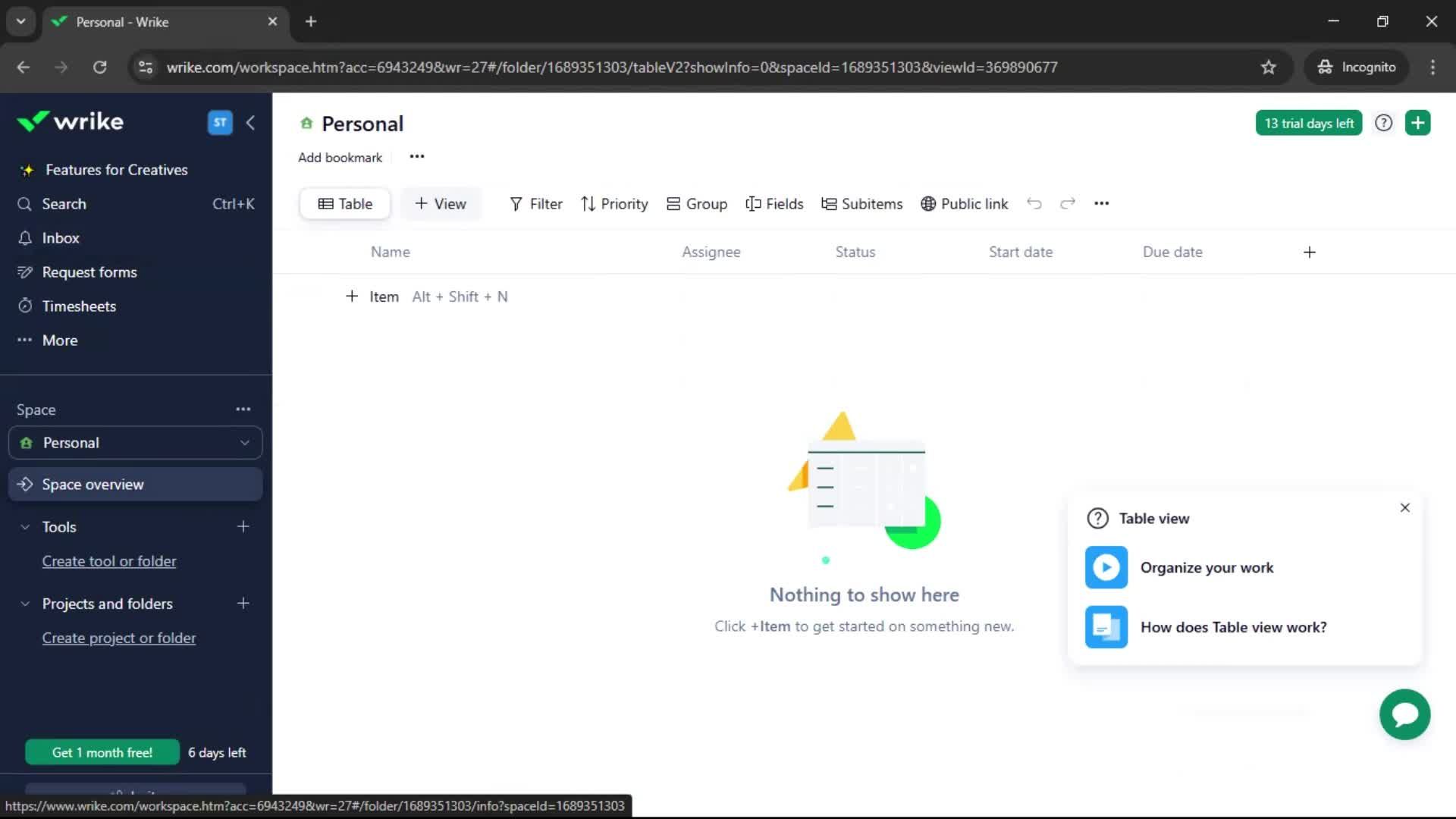 Logging in screenshot