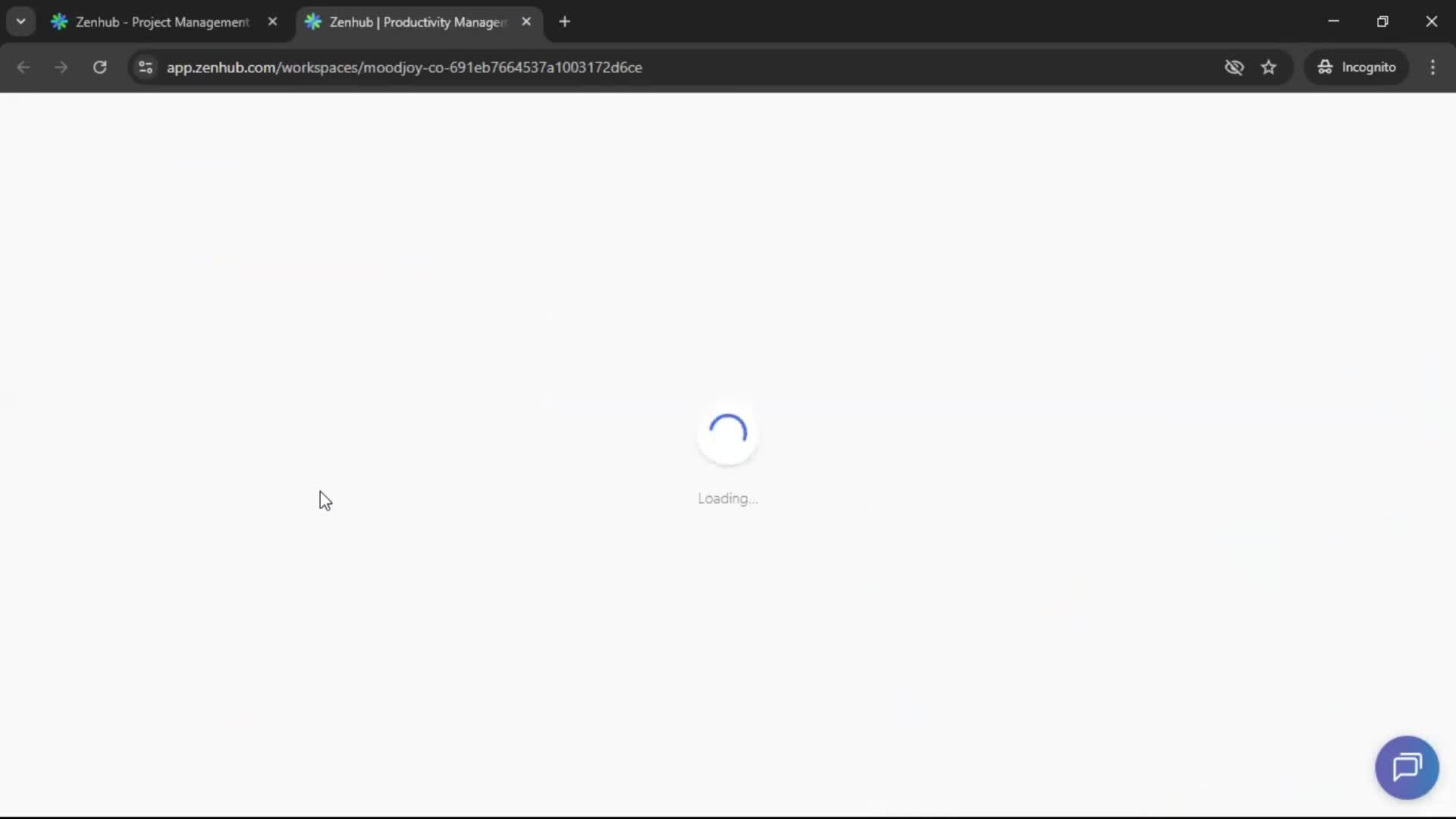 Logging in screenshot