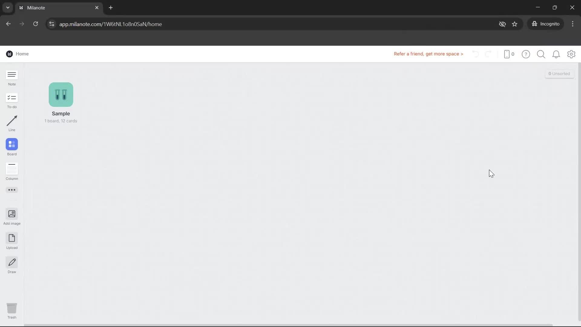 Logging out screenshot