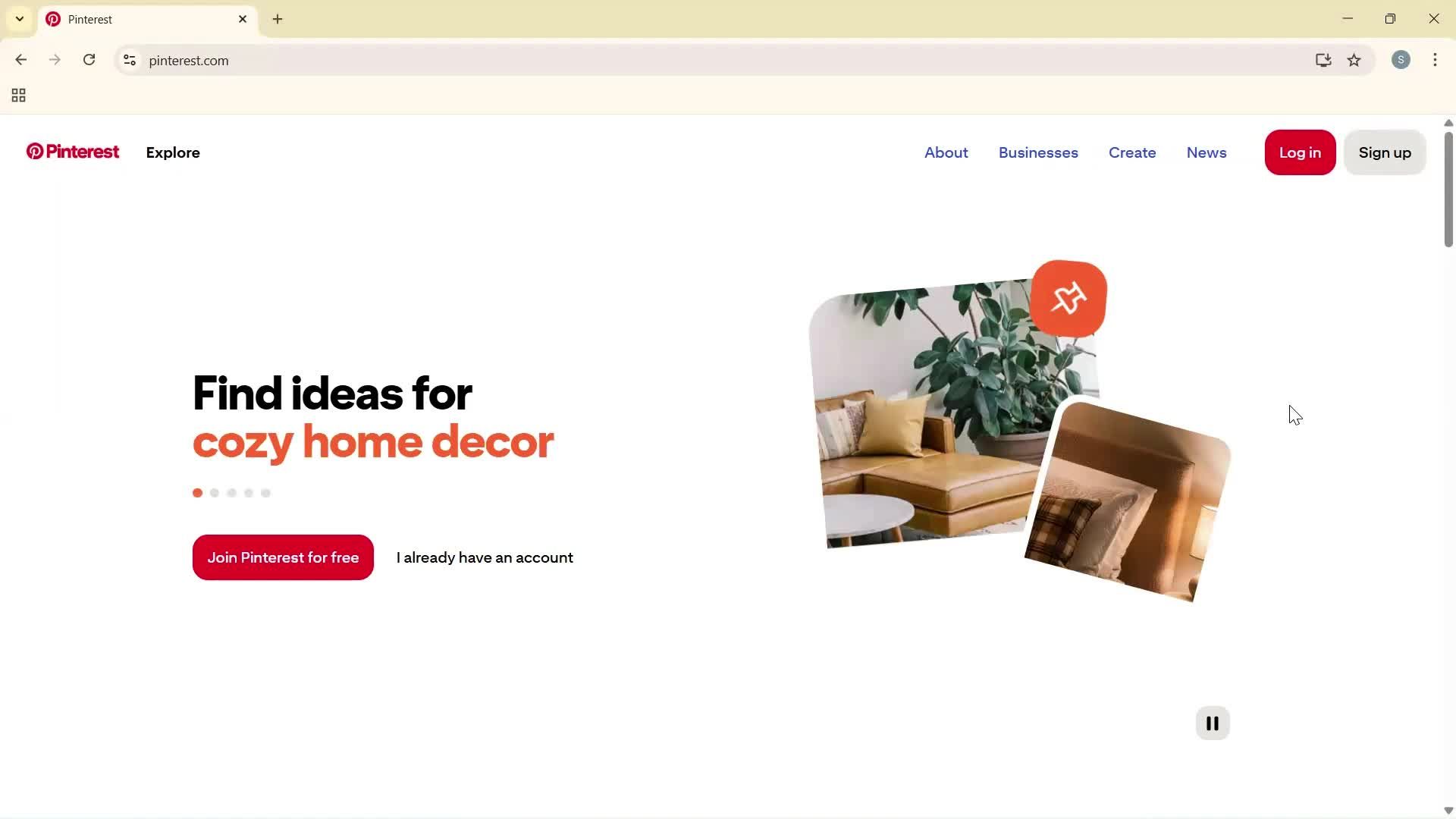 Logging out screenshot