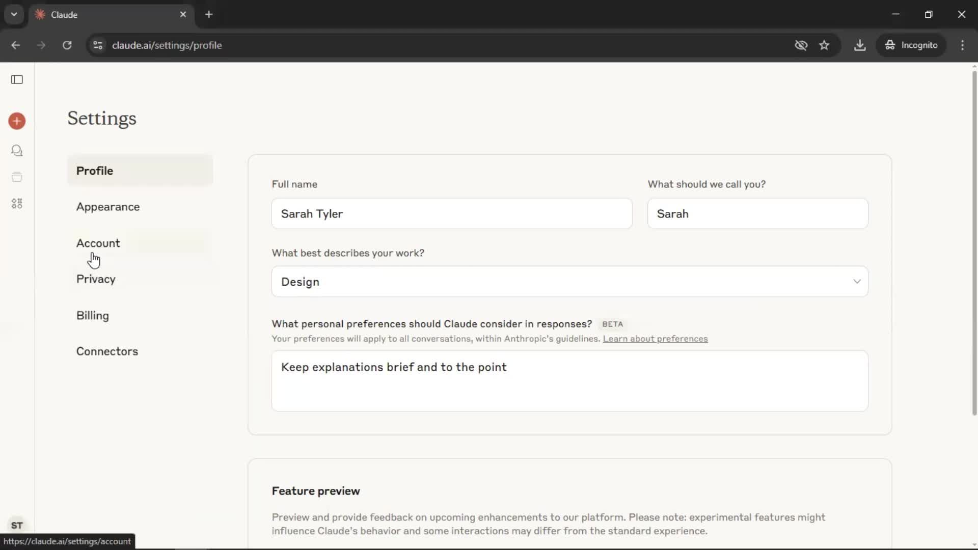 Disconnecting devices screenshot