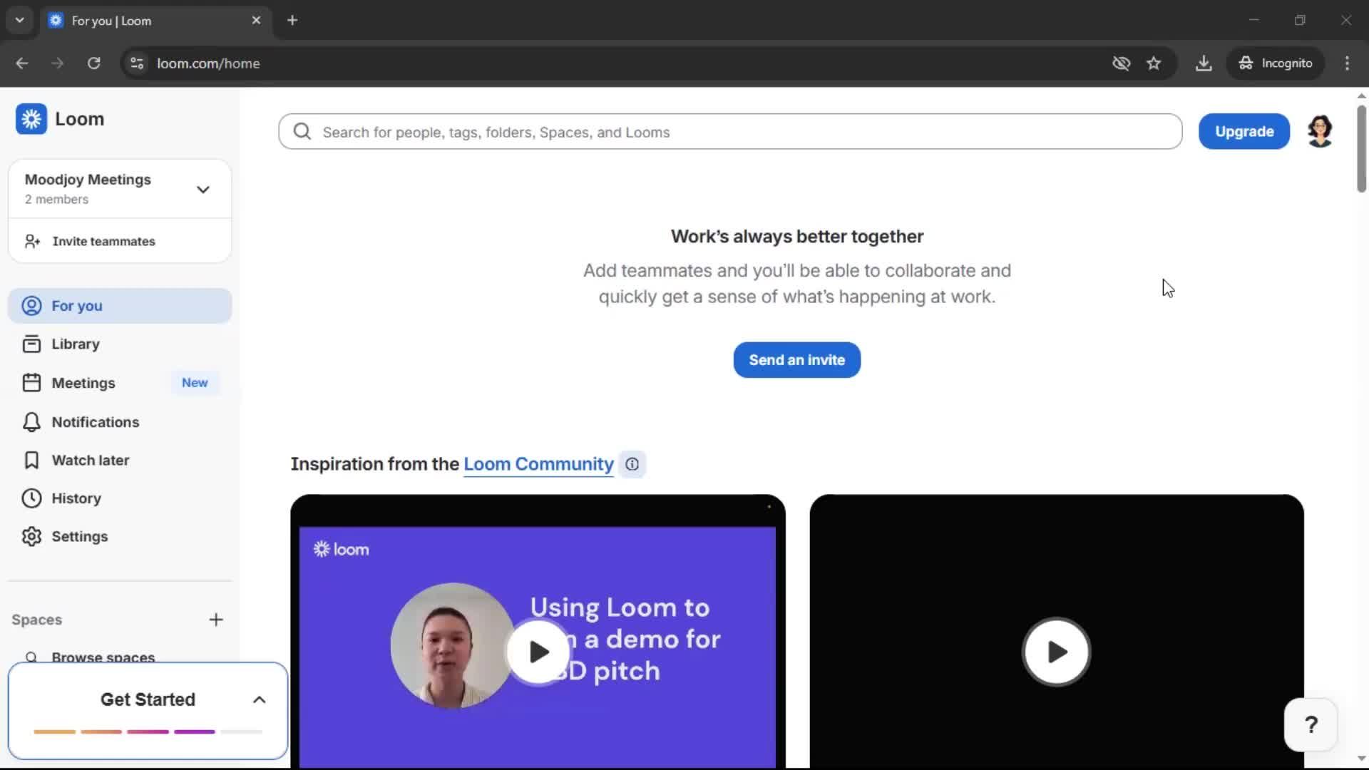 Logging out screenshot