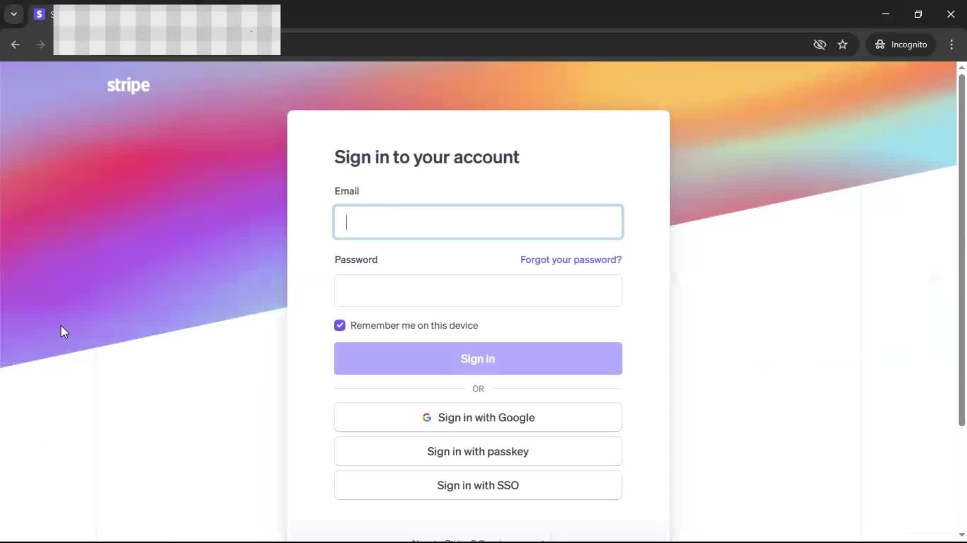 Logging out screenshot
