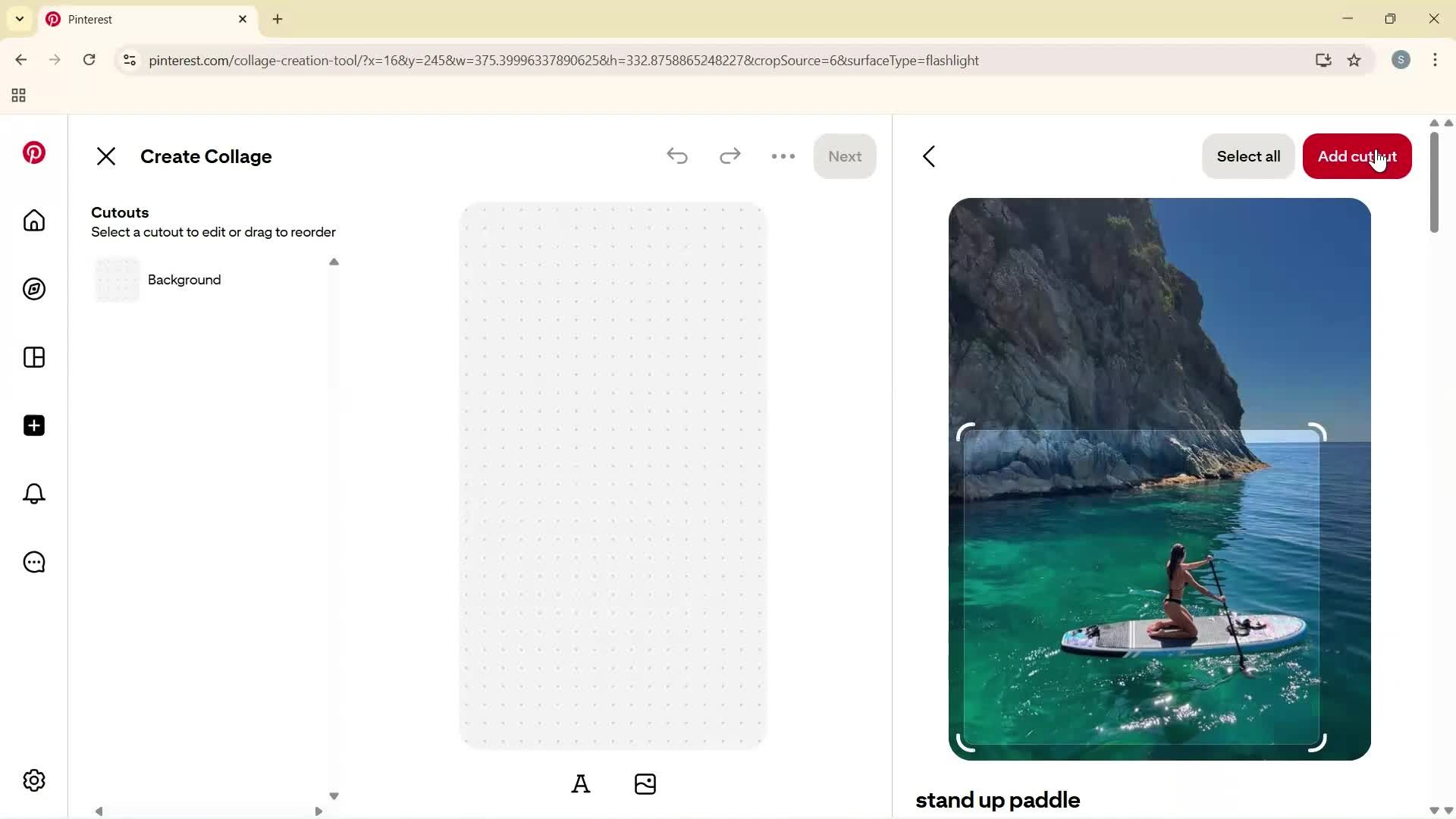 Creating a board screenshot