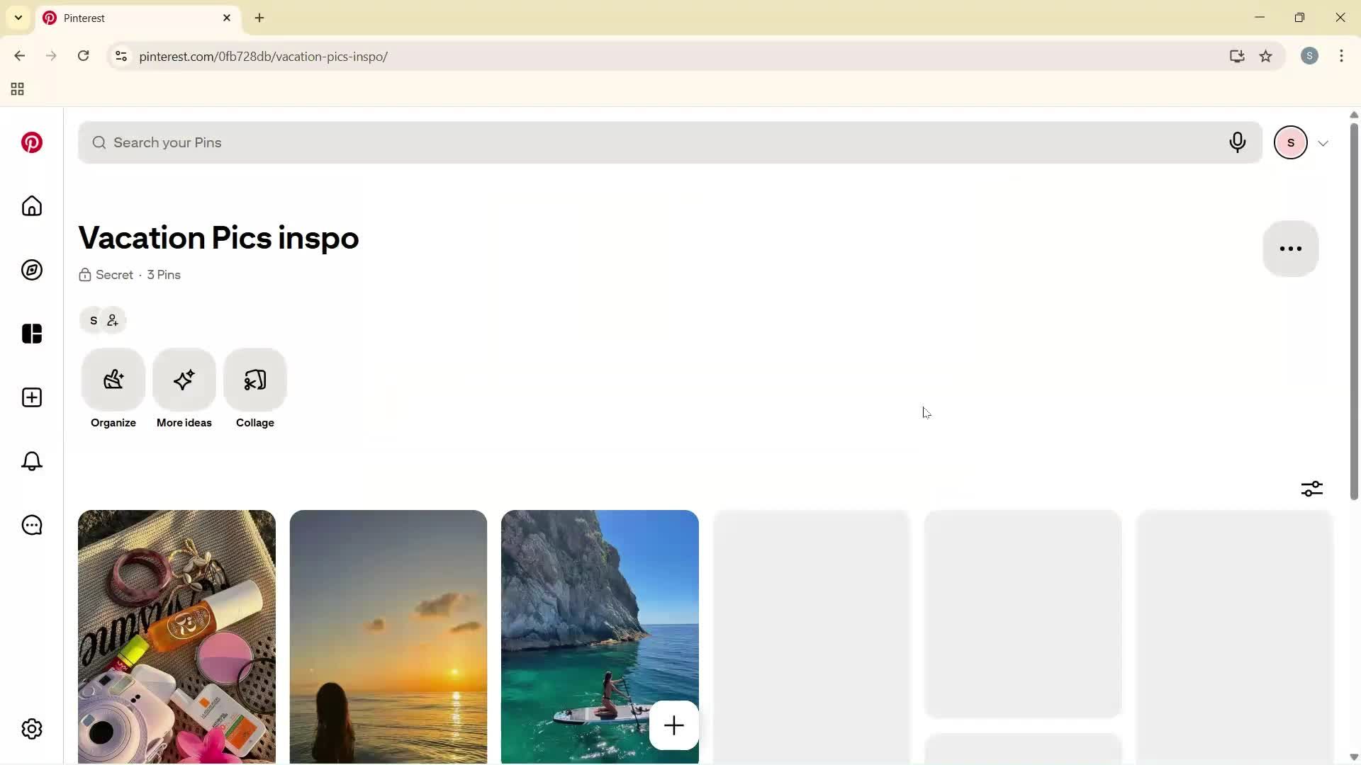 Creating a board screenshot