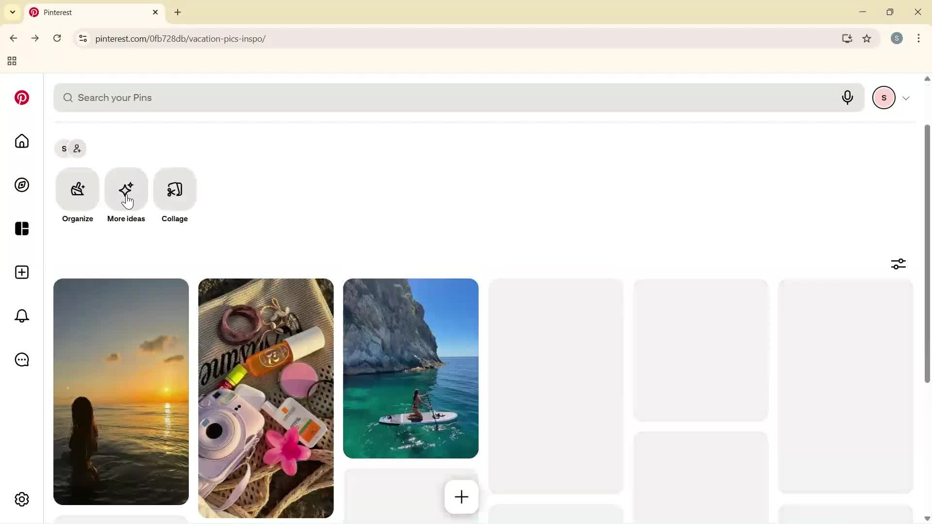 Creating a board screenshot