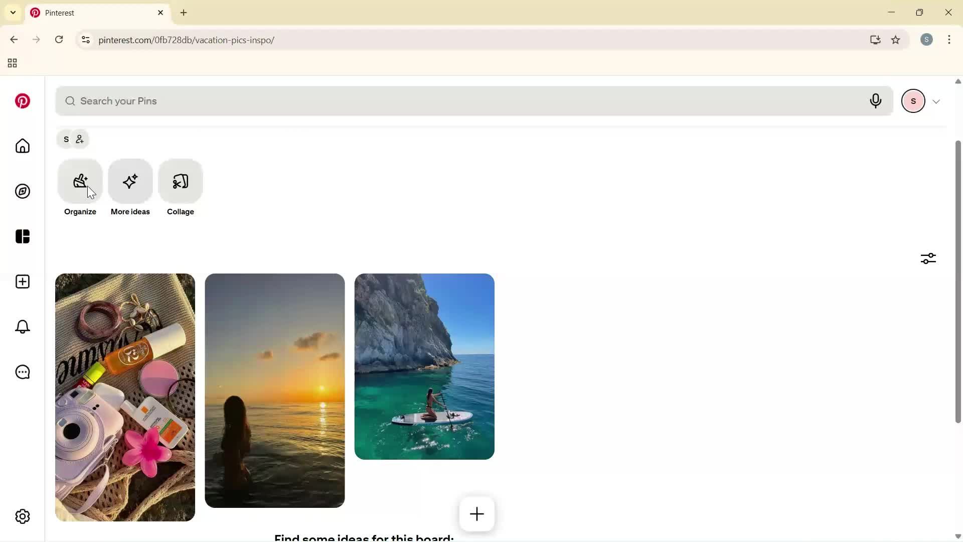 Creating a board screenshot